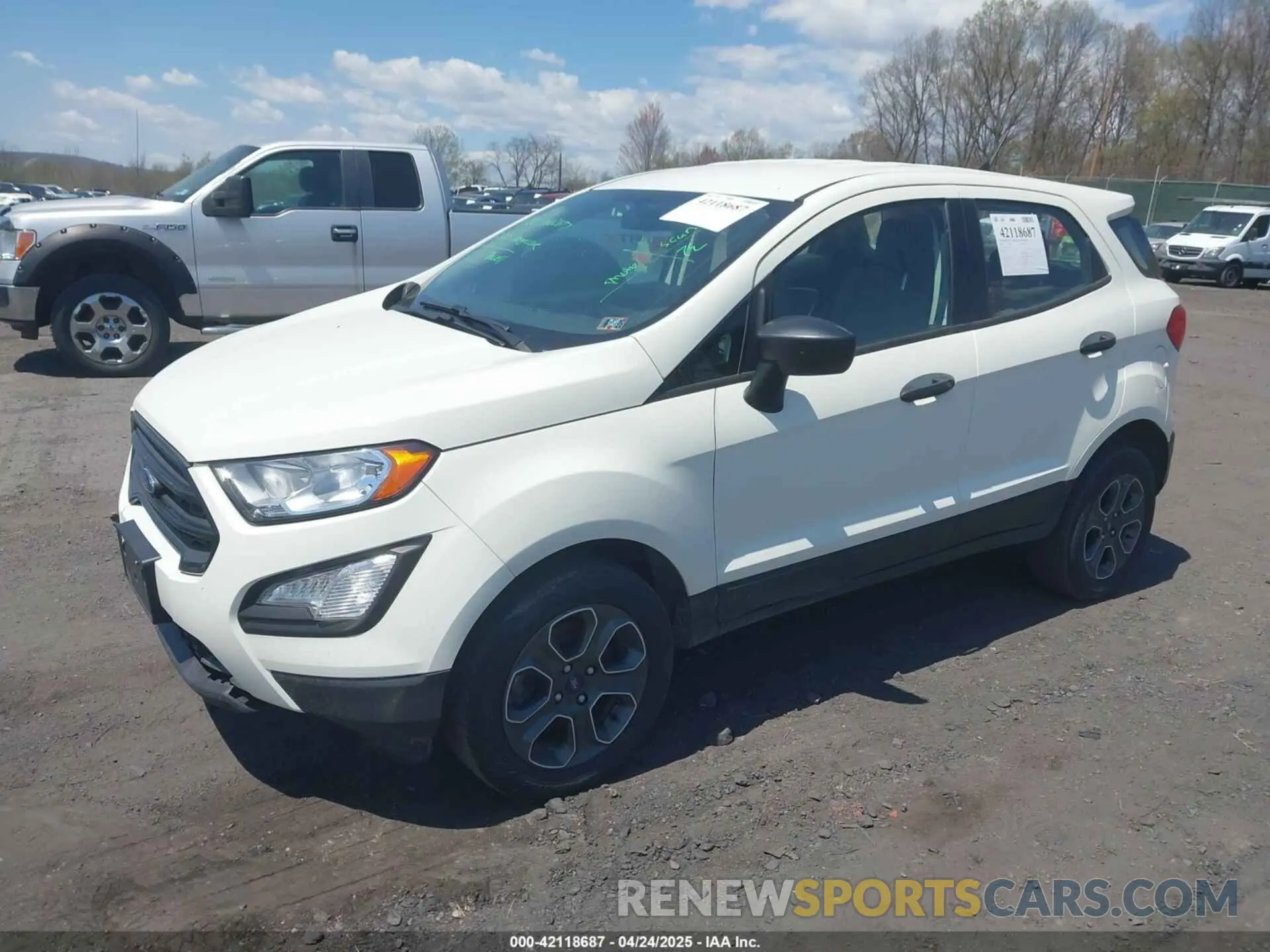 2 fotografías del automóvil dañado MAJ6S3FL2LC337785 FORD ECOSPORT 2020