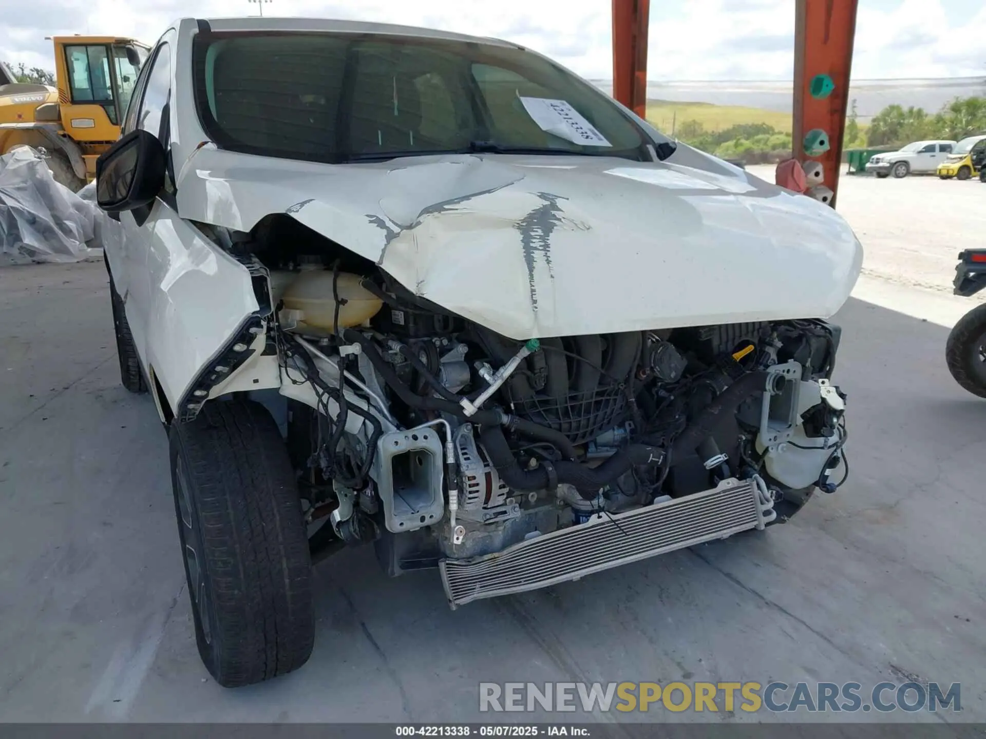 6 fotografías del automóvil dañado MAJ6S3FL7LC338303 FORD ECOSPORT 2020
