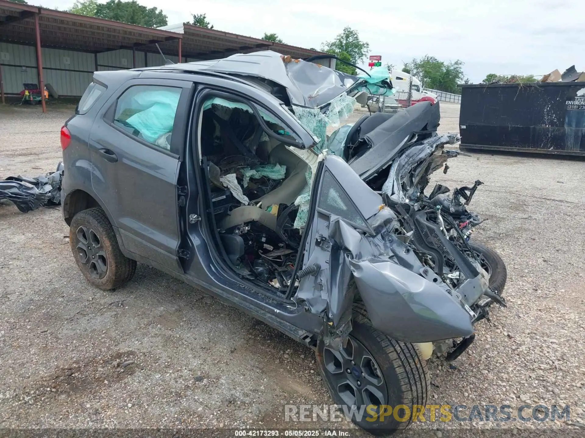 1 fotografías del automóvil dañado MAJ6S3FL7LC387081 FORD ECOSPORT 2020