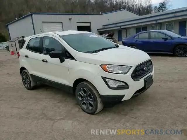 11 fotografías del automóvil dañado MAJ6S3FL7LC388263 FORD ECOSPORT 2020