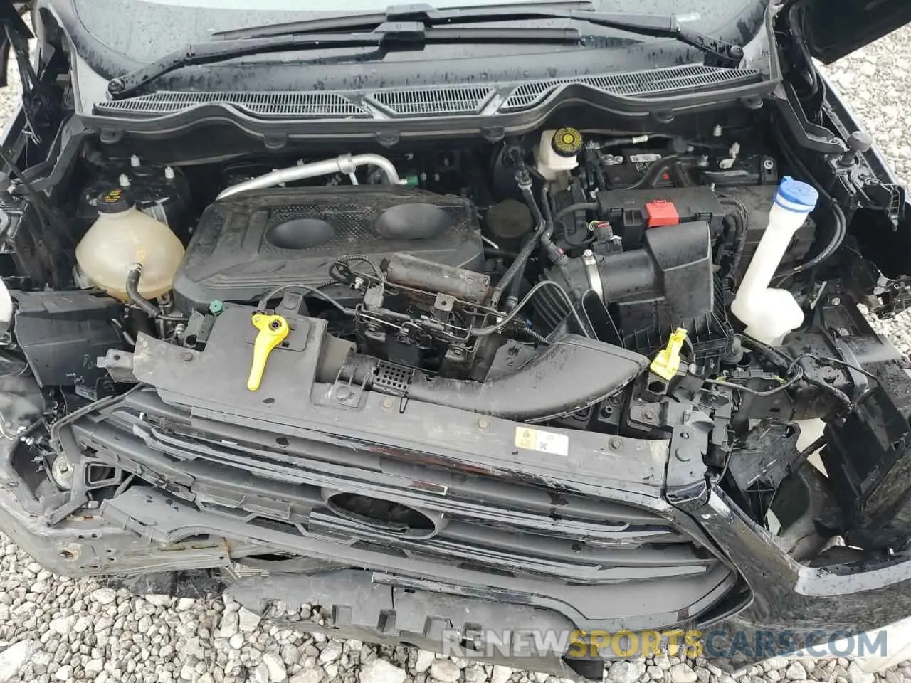 12 fotografías del automóvil dañado MAJ6S3FL7LC394418 FORD ECOSPORT 2020
