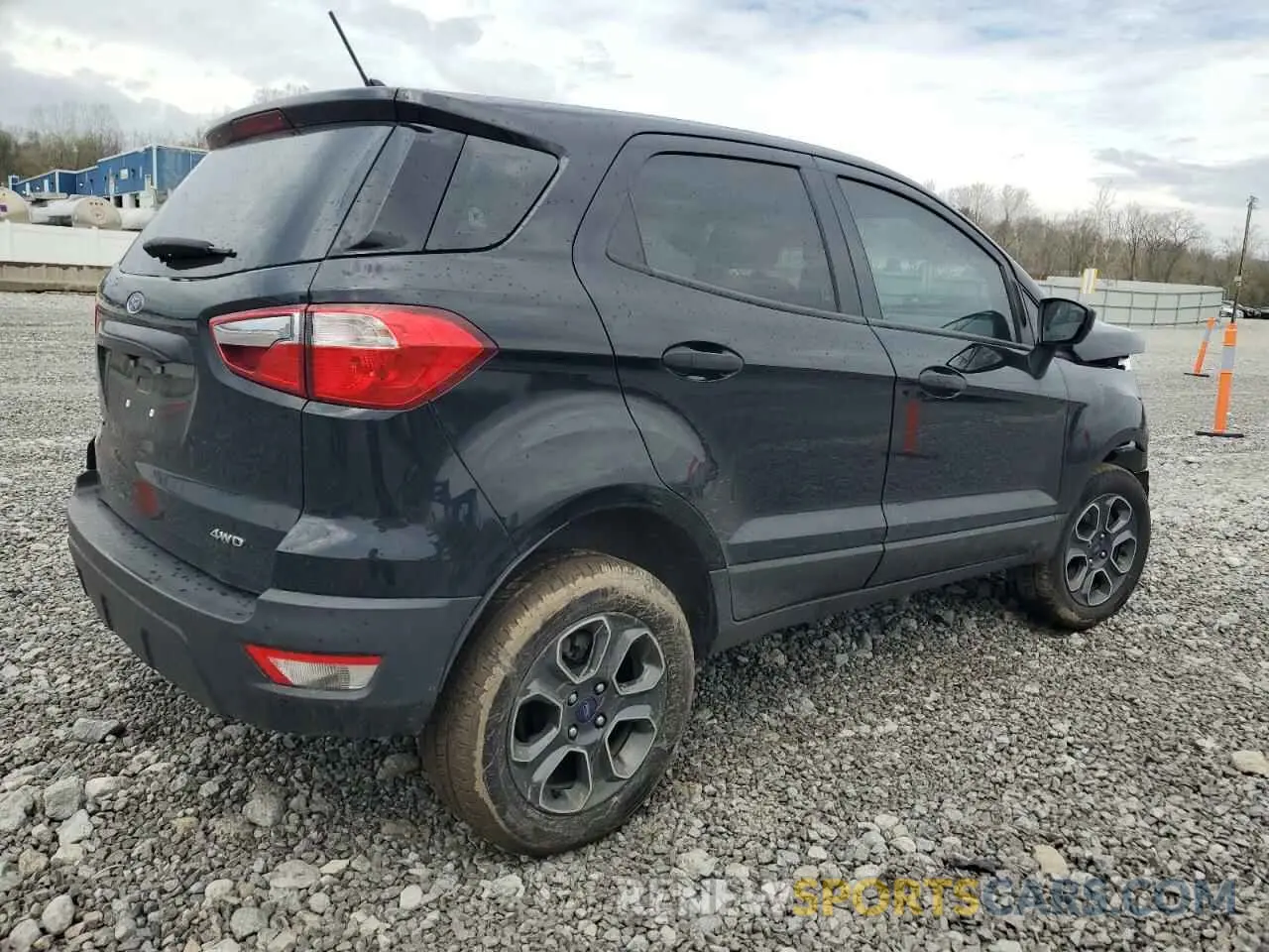 3 fotografías del automóvil dañado MAJ6S3FL7LC394418 FORD ECOSPORT 2020