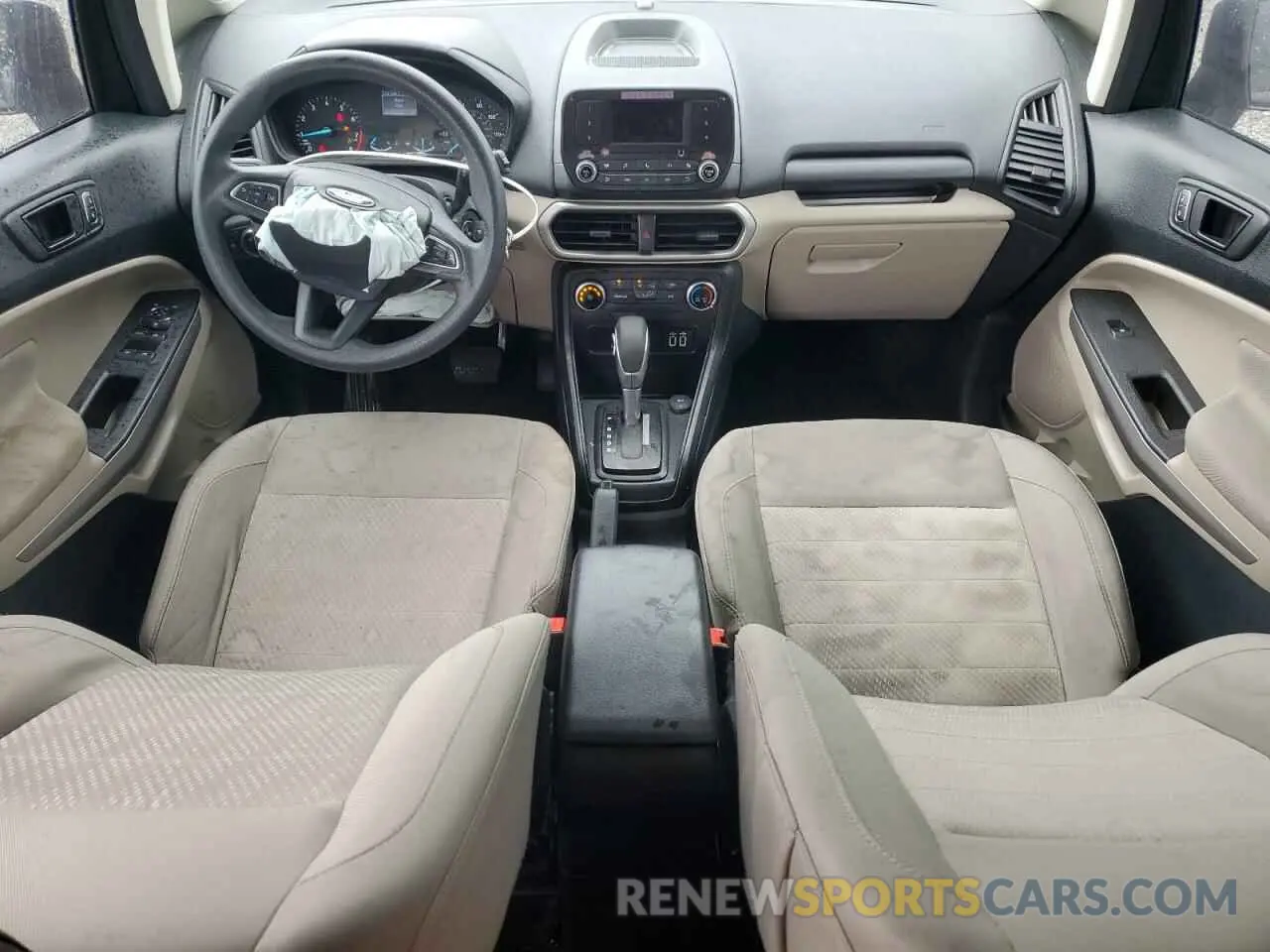 8 fotografías del automóvil dañado MAJ6S3FL7LC394418 FORD ECOSPORT 2020