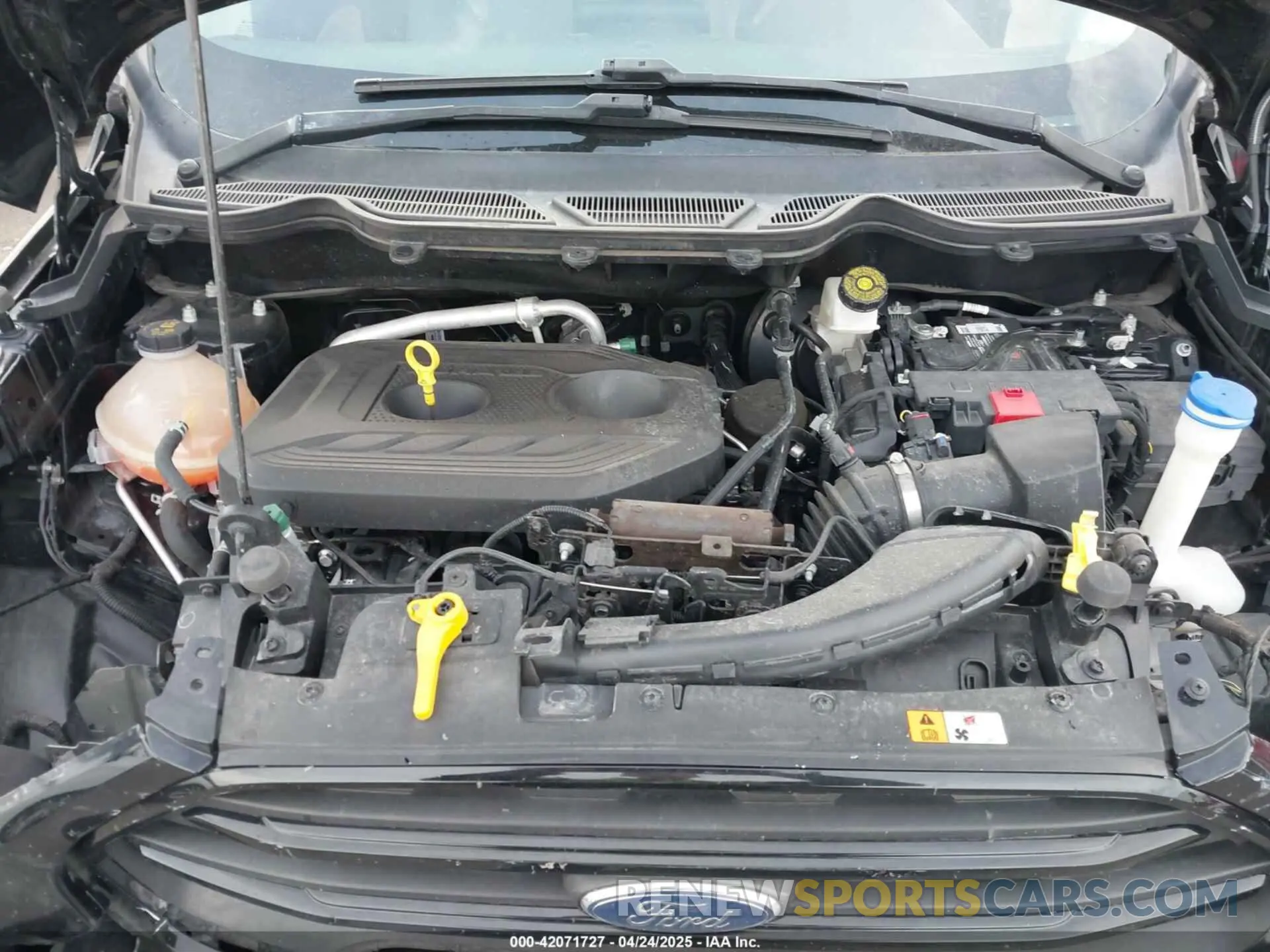 10 fotografías del automóvil dañado MAJ6S3FL8LC383251 FORD ECOSPORT 2020