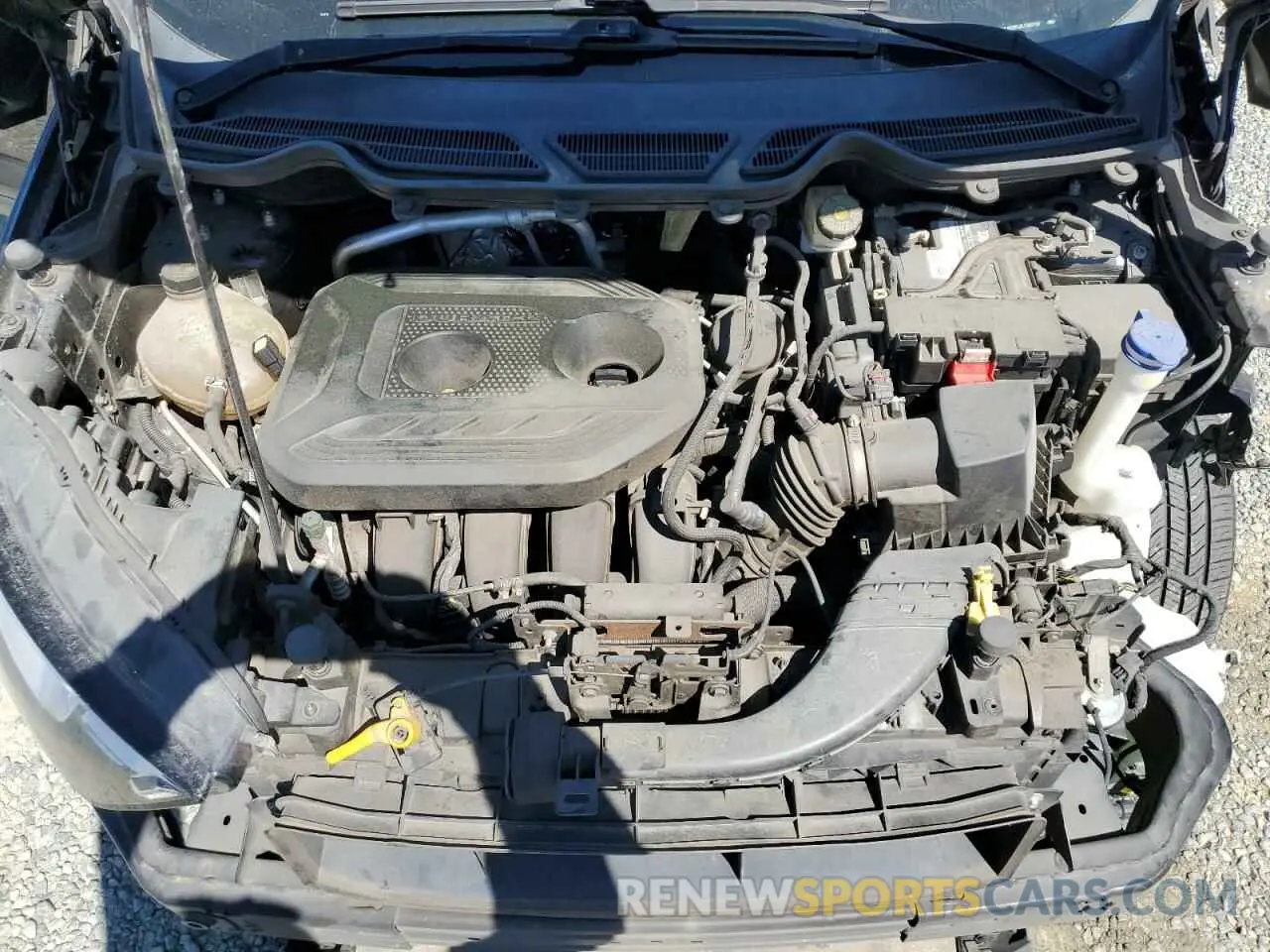 12 fotografías del automóvil dañado MAJ6S3FL9LC332728 FORD ECOSPORT 2020