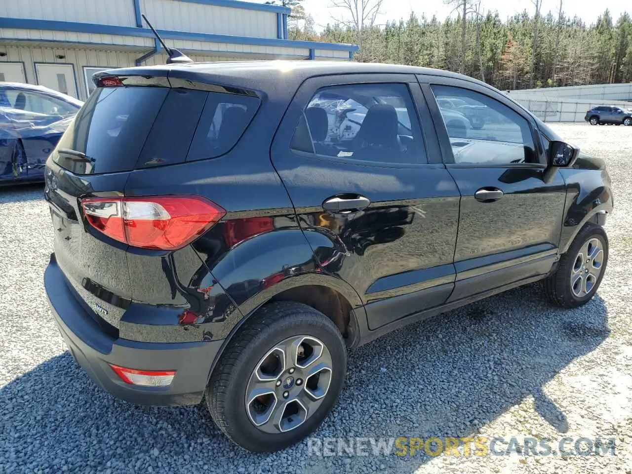 3 fotografías del automóvil dañado MAJ6S3FL9LC332728 FORD ECOSPORT 2020