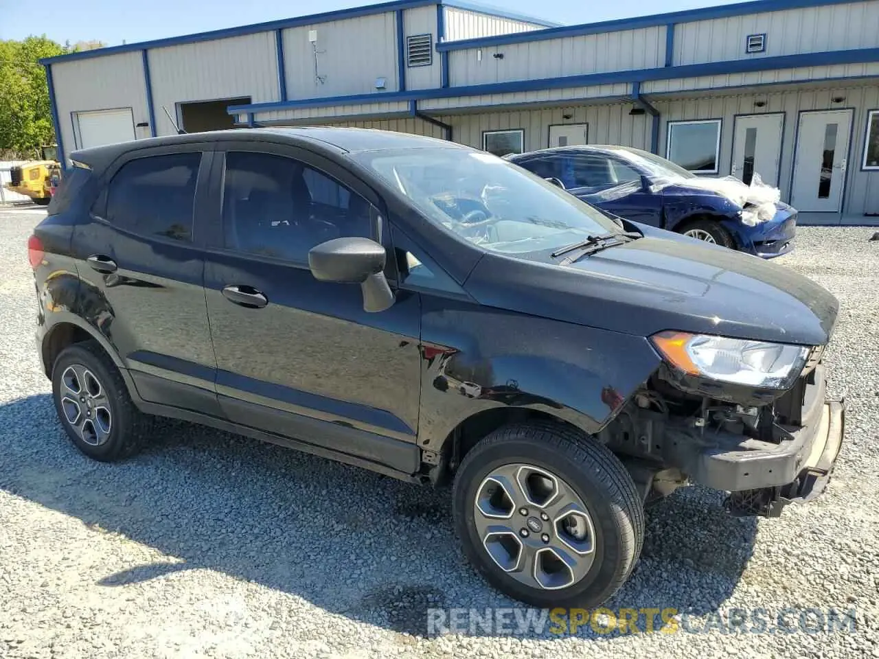 4 fotografías del automóvil dañado MAJ6S3FL9LC332728 FORD ECOSPORT 2020