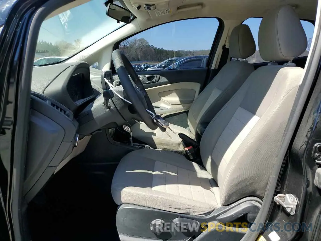 7 fotografías del automóvil dañado MAJ6S3FL9LC332728 FORD ECOSPORT 2020