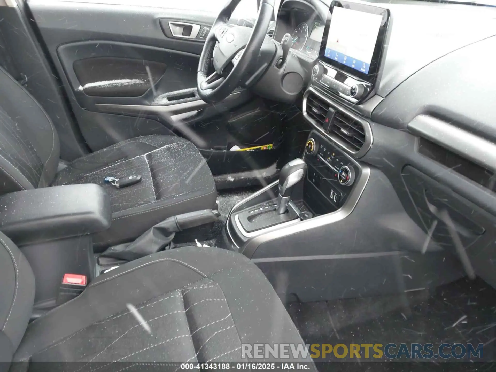 5 fotografías del automóvil dañado MAJ6S3GL0LC385347 FORD ECOSPORT 2020