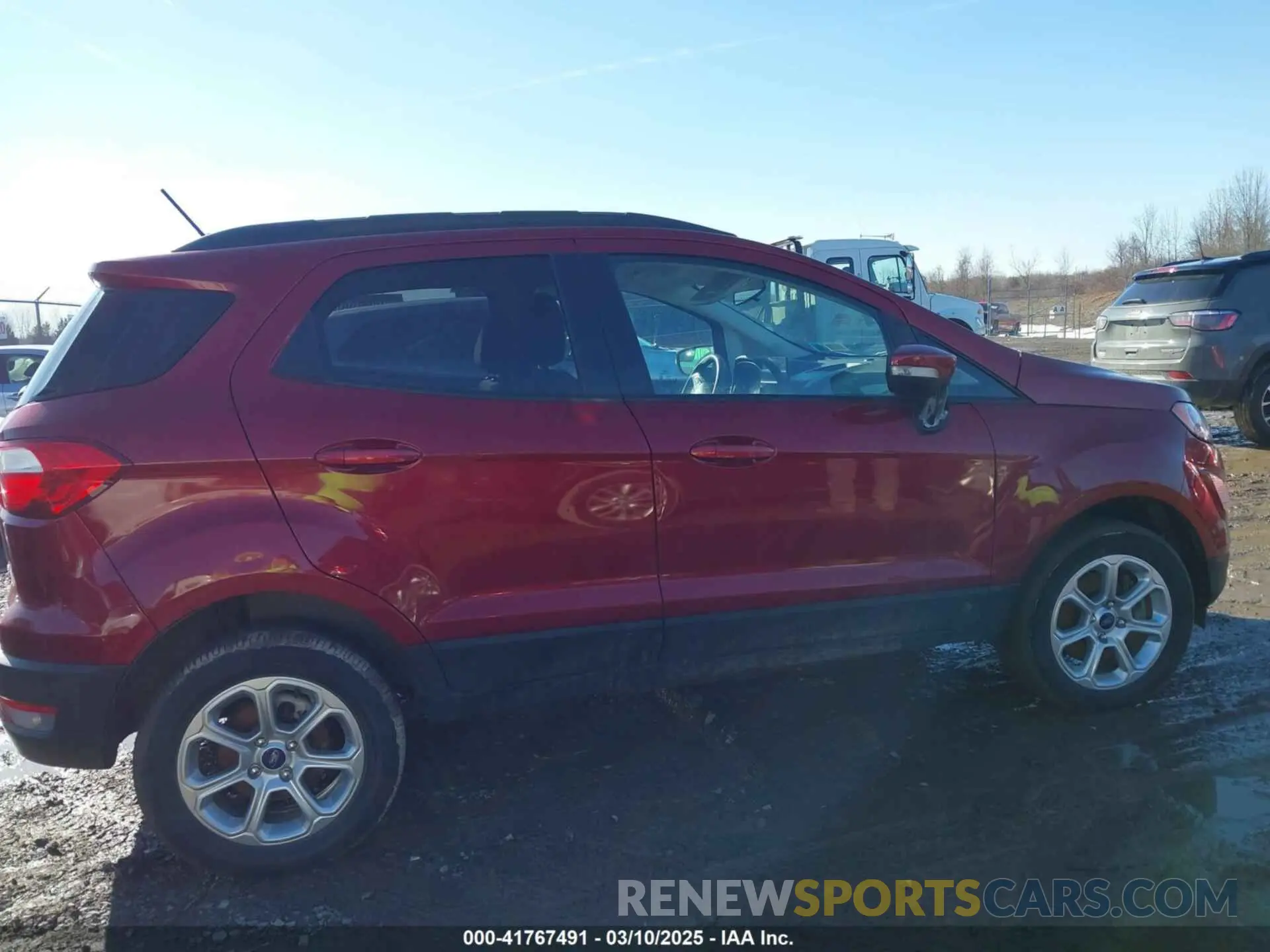 13 fotografías del automóvil dañado MAJ6S3GL1LC326405 FORD ECOSPORT 2020