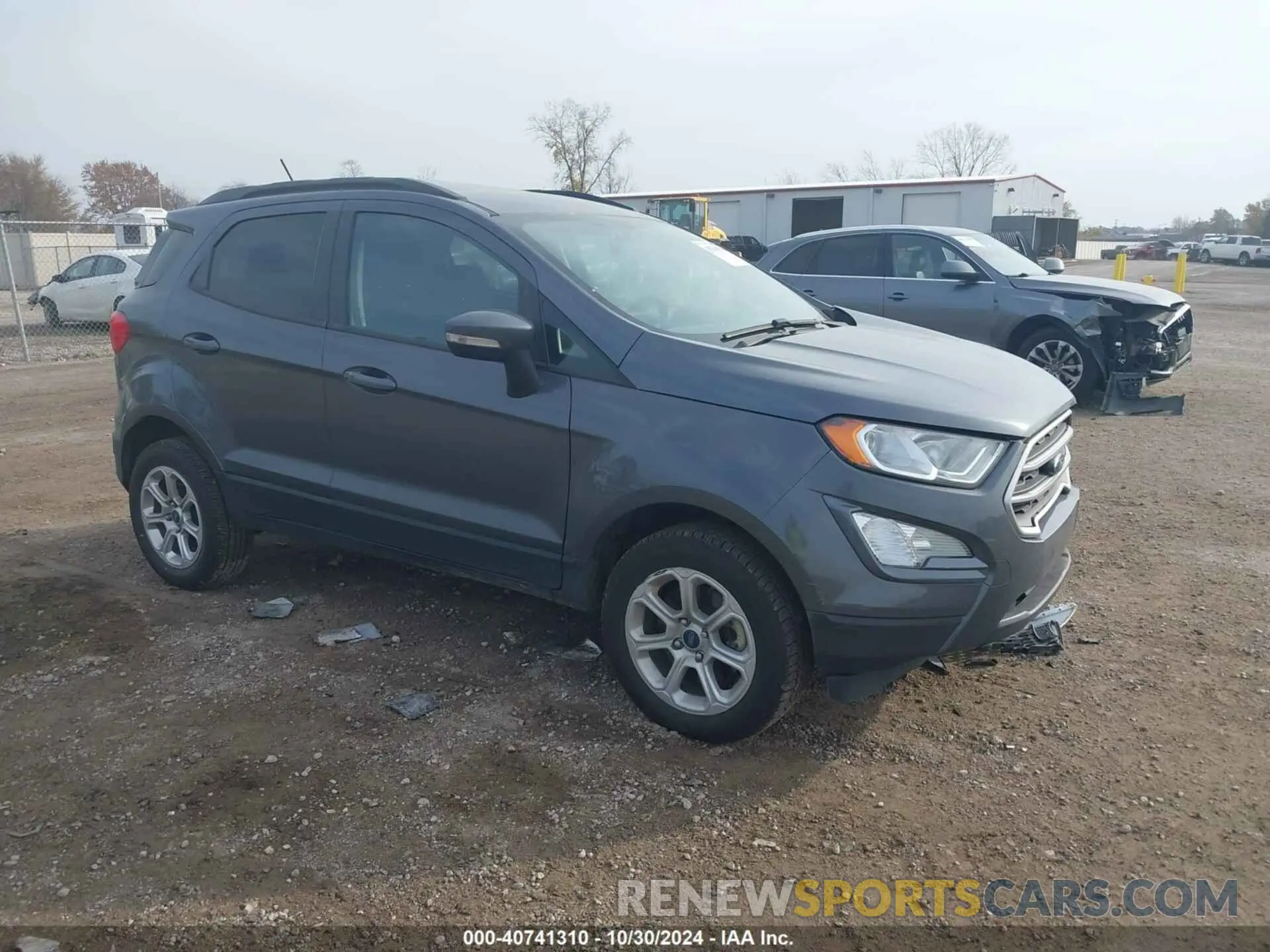 1 fotografías del automóvil dañado MAJ6S3GL1LC344306 FORD ECOSPORT 2020