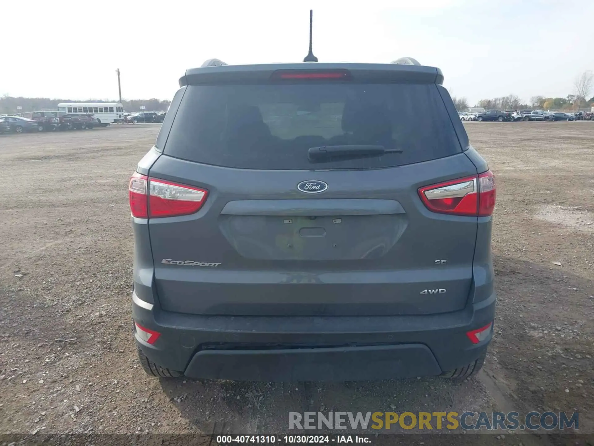 16 fotografías del automóvil dañado MAJ6S3GL1LC344306 FORD ECOSPORT 2020
