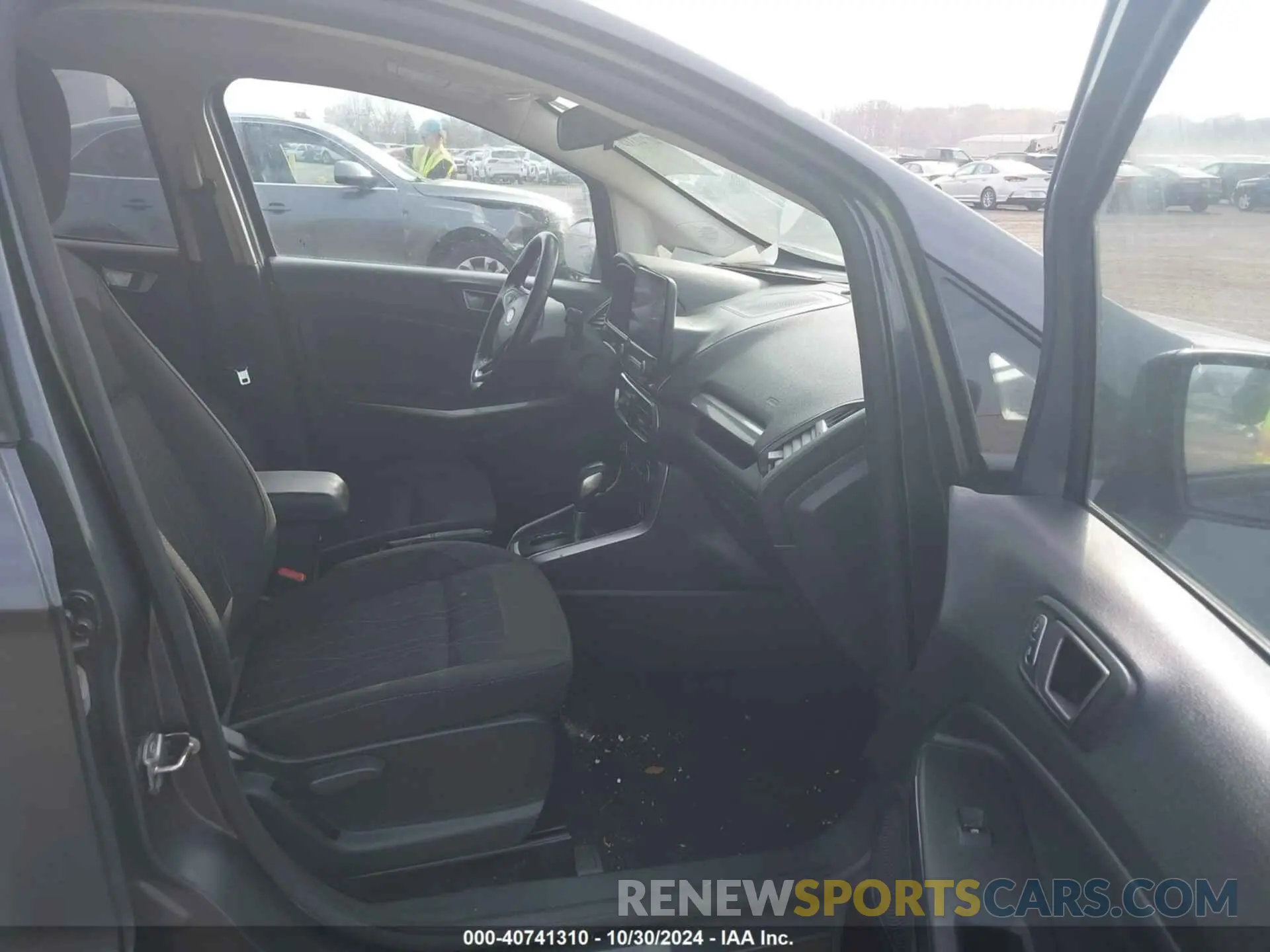 5 fotografías del automóvil dañado MAJ6S3GL1LC344306 FORD ECOSPORT 2020