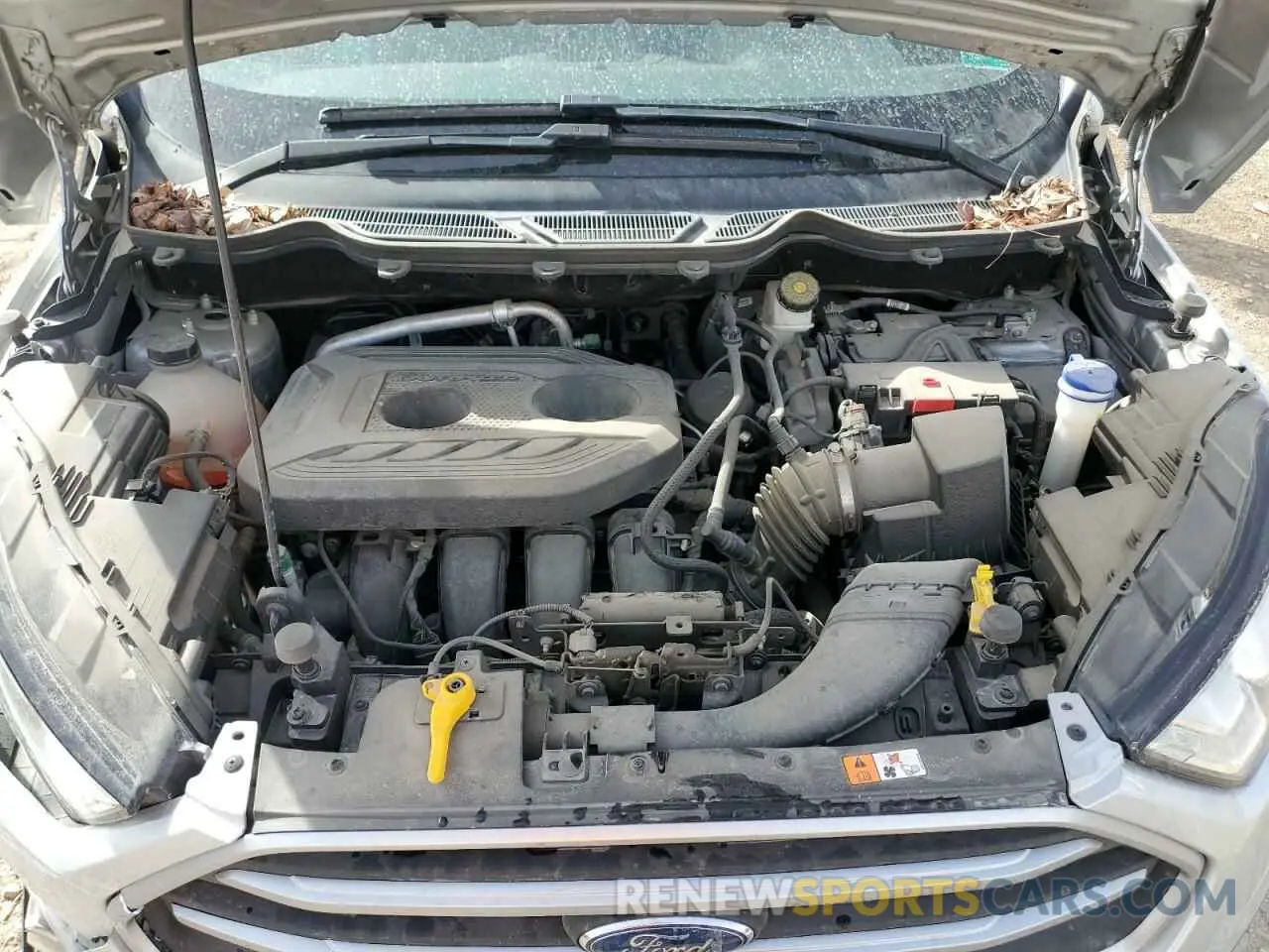 12 fotografías del automóvil dañado MAJ6S3GL1LC344645 FORD ECOSPORT 2020