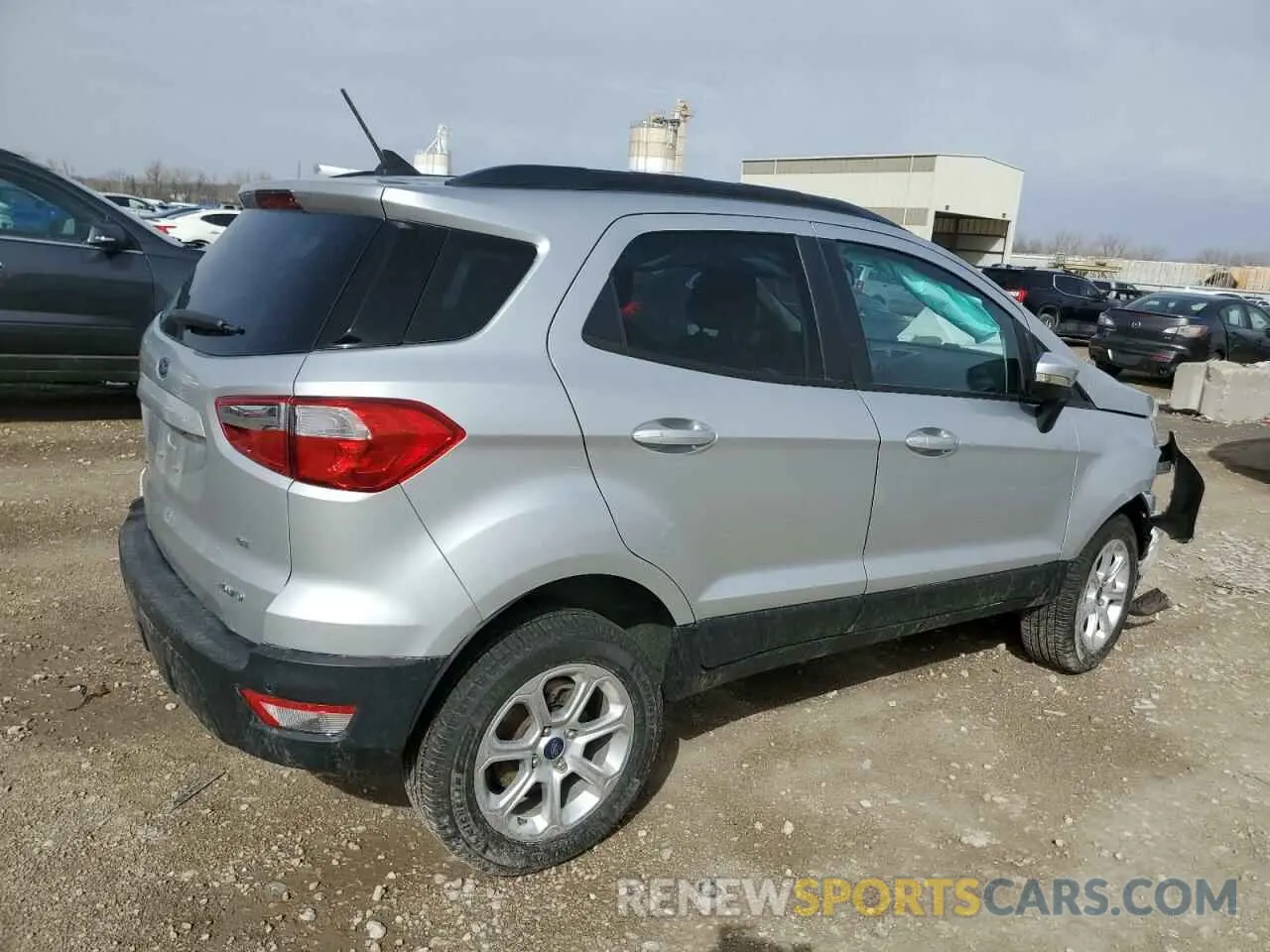 3 fotografías del automóvil dañado MAJ6S3GL1LC344645 FORD ECOSPORT 2020