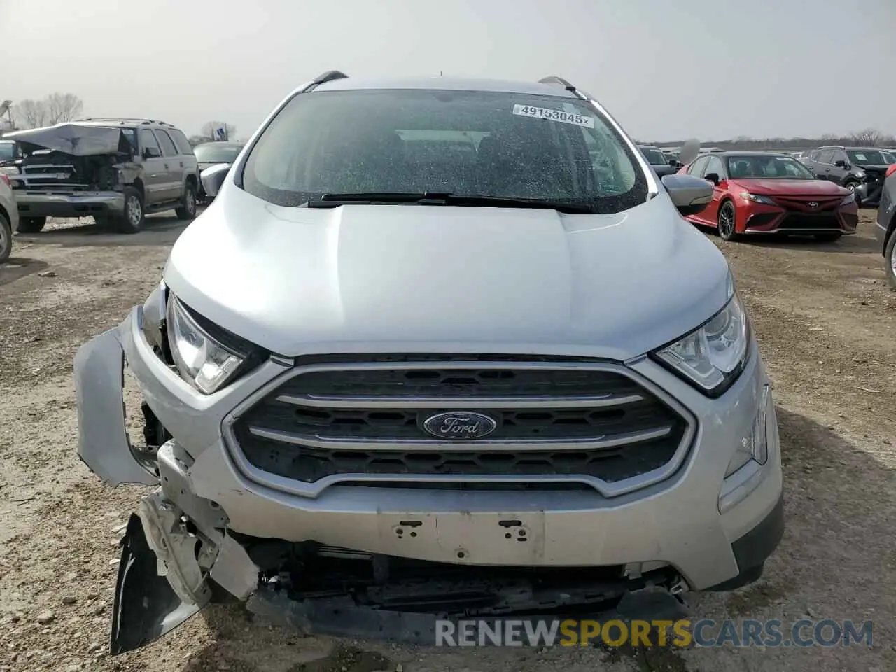 5 fotografías del automóvil dañado MAJ6S3GL1LC344645 FORD ECOSPORT 2020
