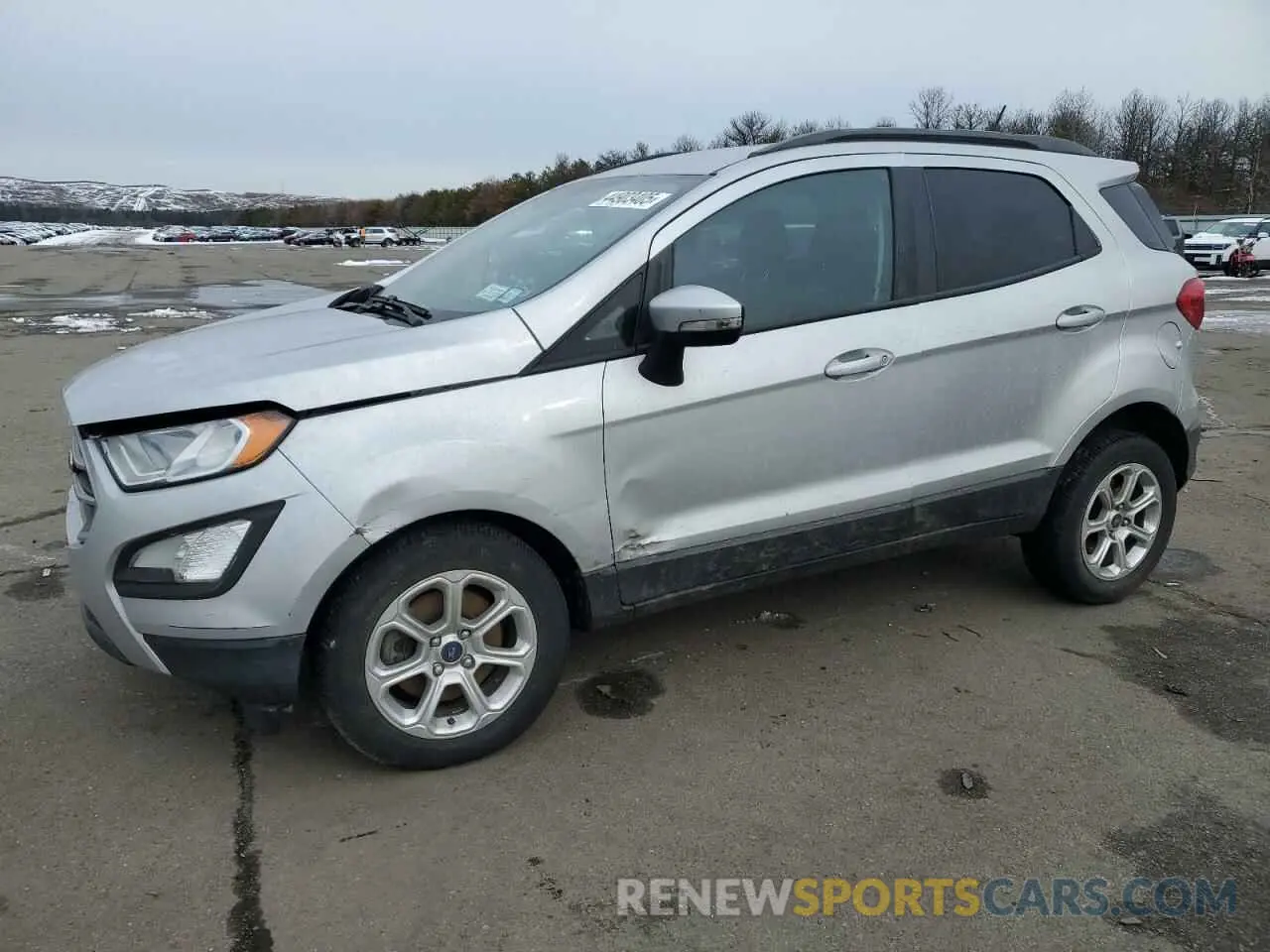 1 fotografías del automóvil dañado MAJ6S3GL1LC386233 FORD ECOSPORT 2020