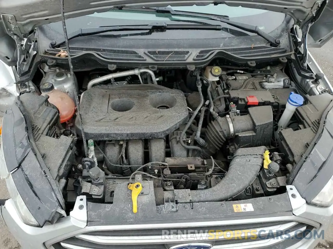 12 fotografías del automóvil dañado MAJ6S3GL1LC386233 FORD ECOSPORT 2020