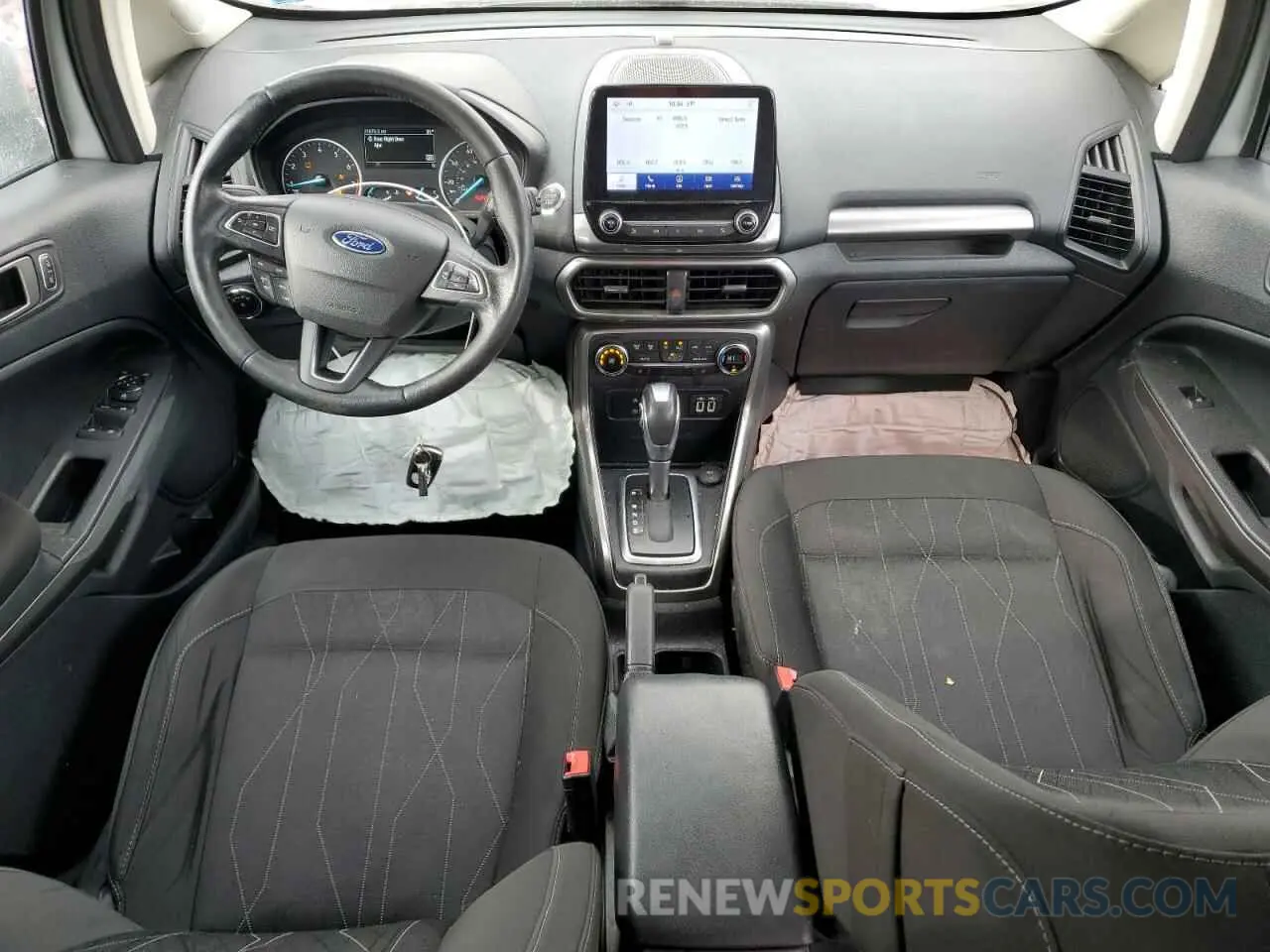 8 fotografías del automóvil dañado MAJ6S3GL1LC386233 FORD ECOSPORT 2020