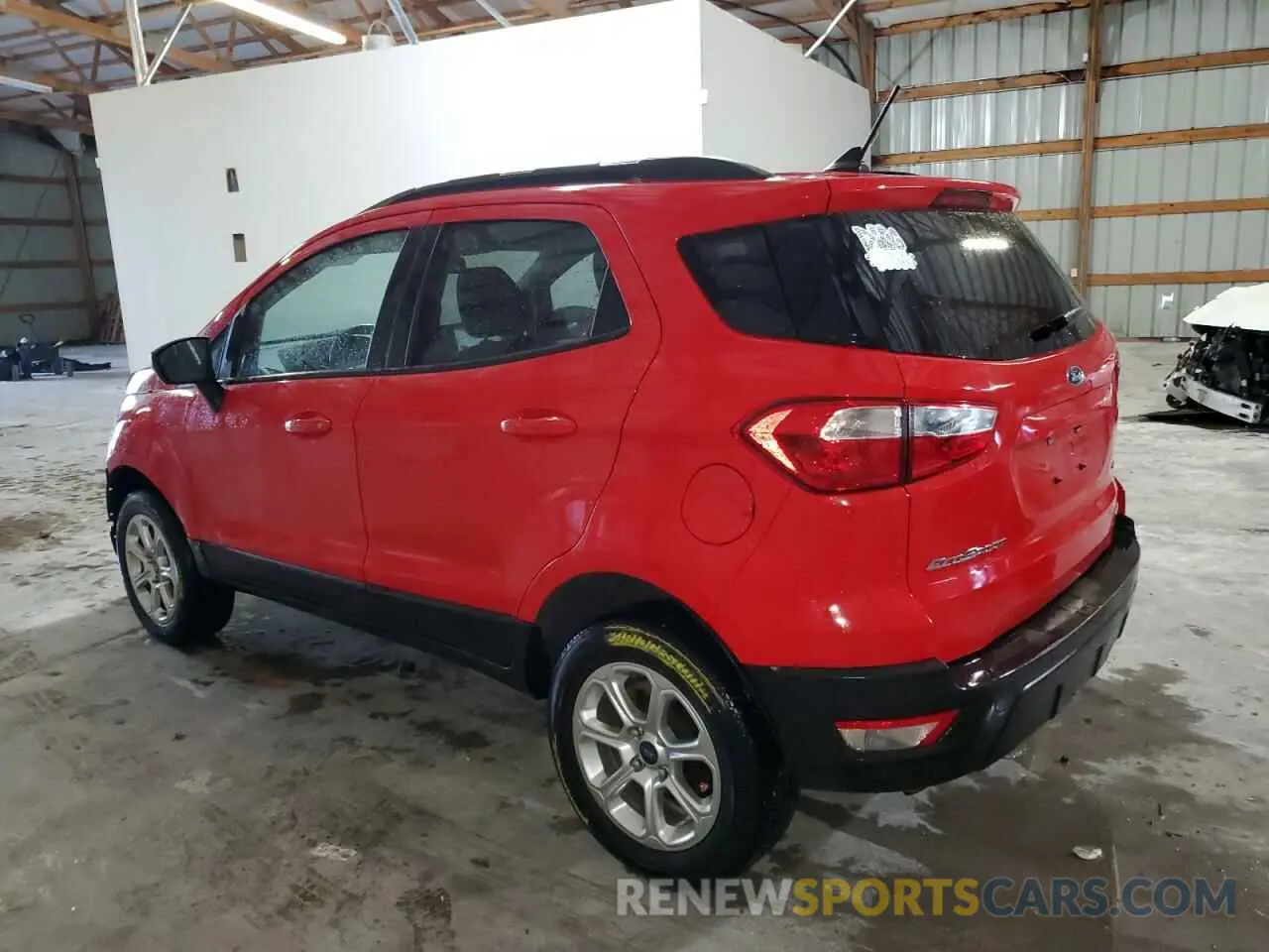 2 fotografías del automóvil dañado MAJ6S3GL1LC392887 FORD ECOSPORT 2020