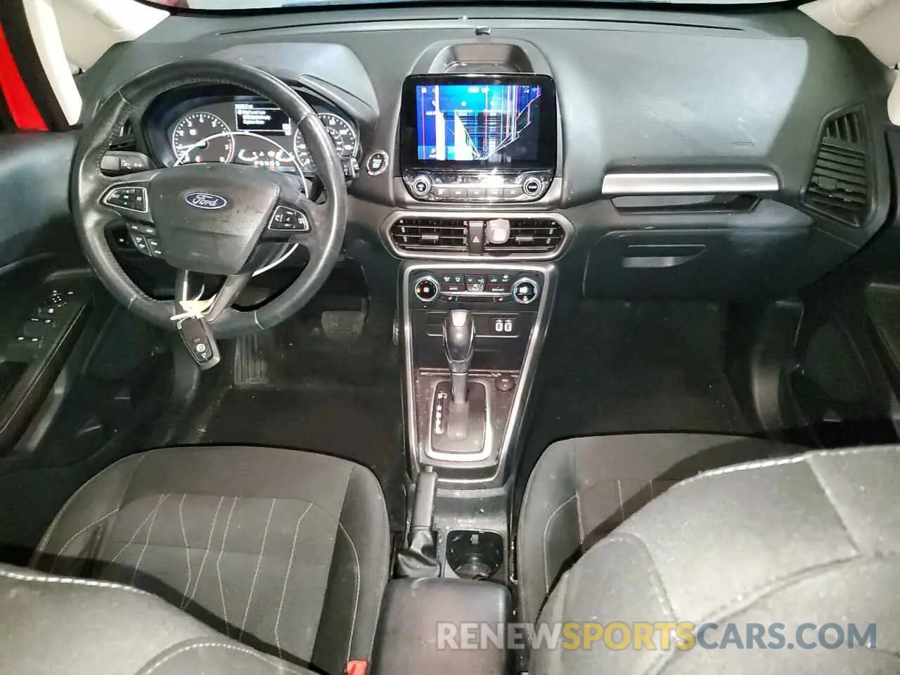 8 fotografías del automóvil dañado MAJ6S3GL1LC392887 FORD ECOSPORT 2020