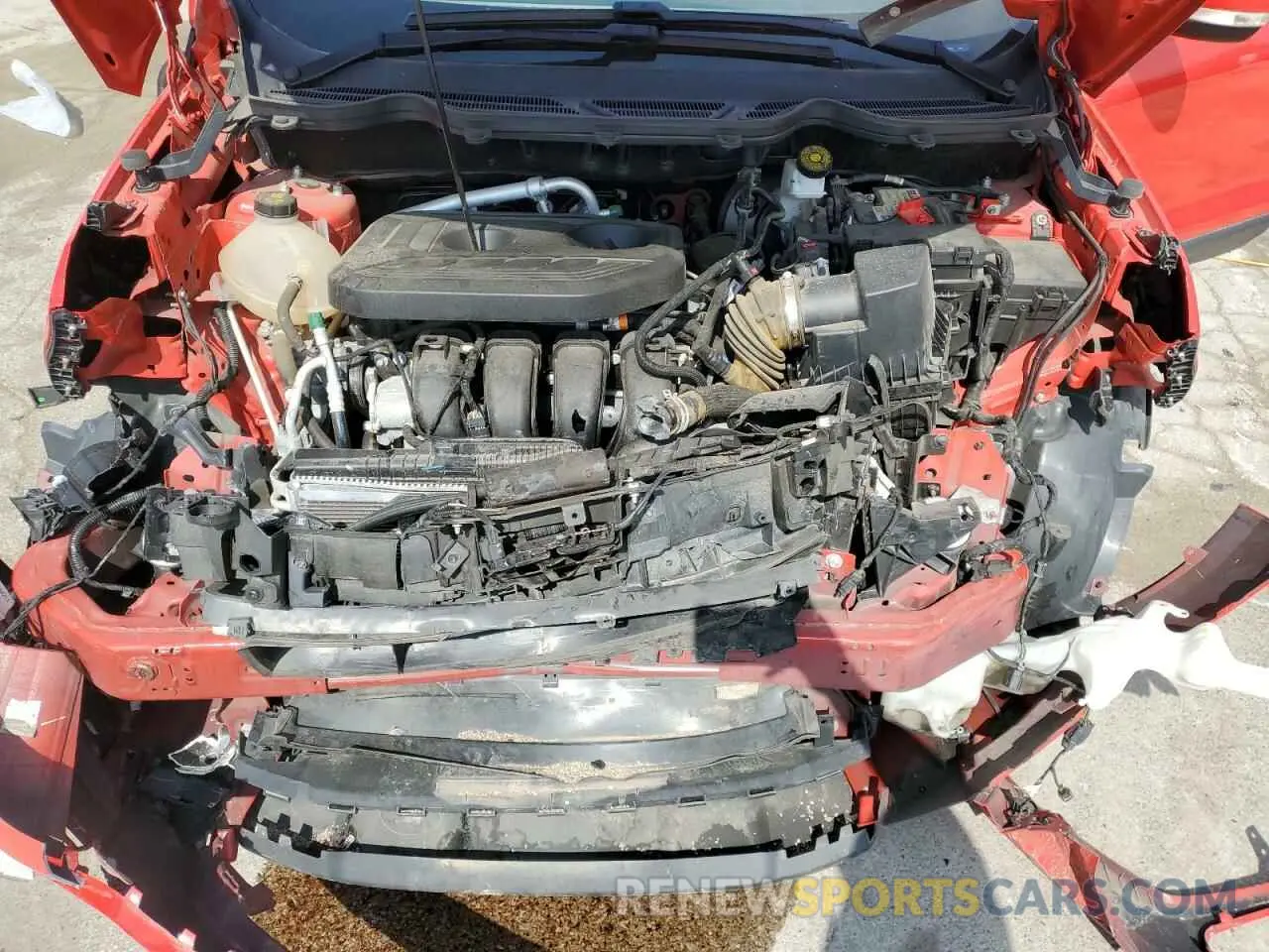 12 fotografías del automóvil dañado MAJ6S3GL2LC336649 FORD ECOSPORT 2020