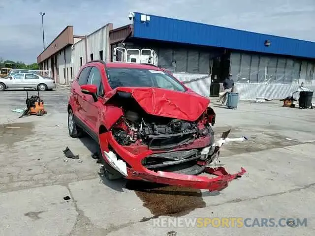 14 fotografías del automóvil dañado MAJ6S3GL2LC336649 FORD ECOSPORT 2020