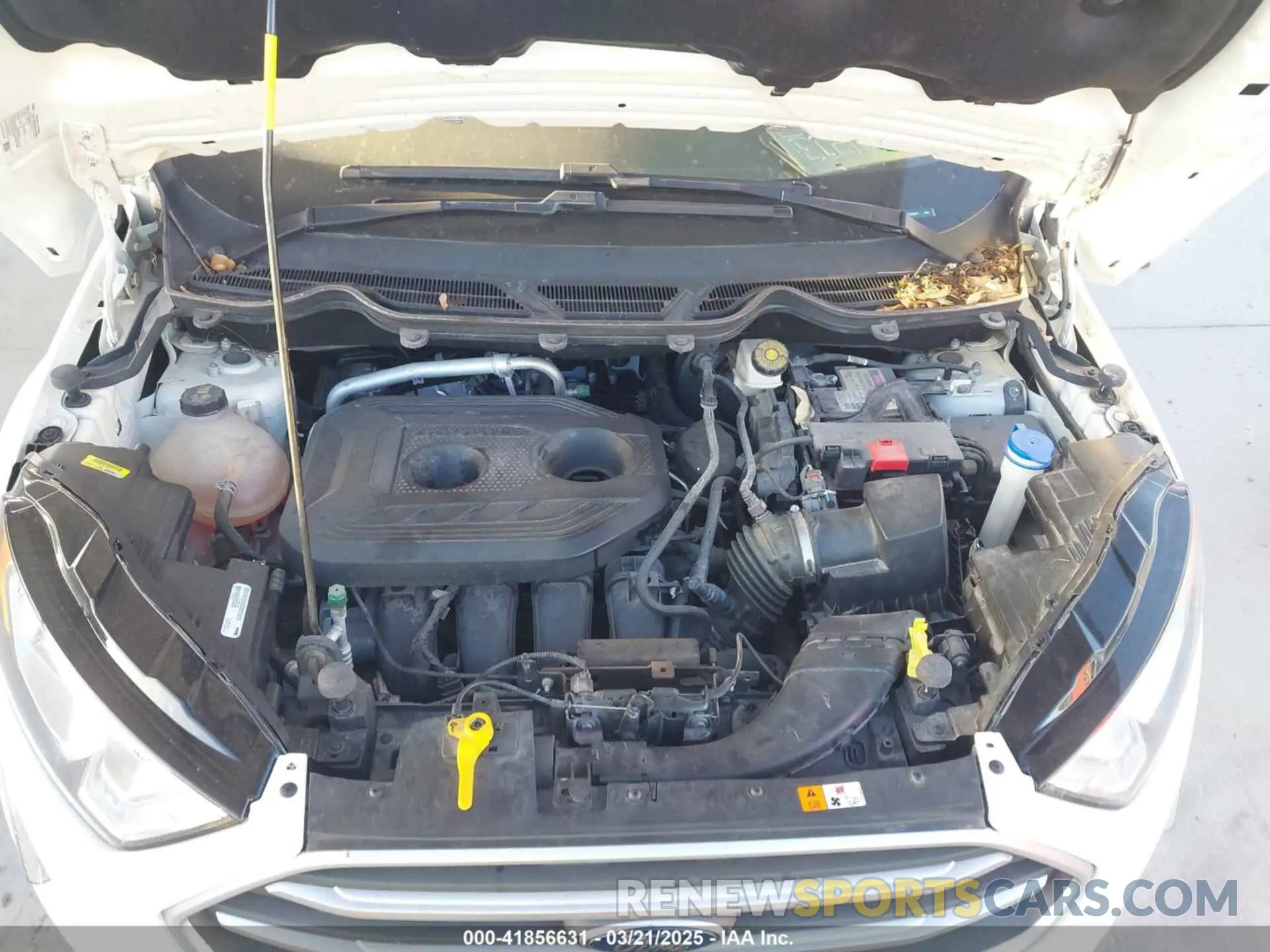 10 fotografías del automóvil dañado MAJ6S3GL2LC356271 FORD ECOSPORT 2020