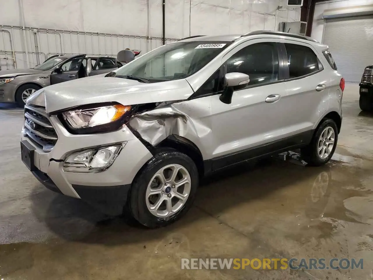 1 fotografías del automóvil dañado MAJ6S3GL3LC347689 FORD ECOSPORT 2020