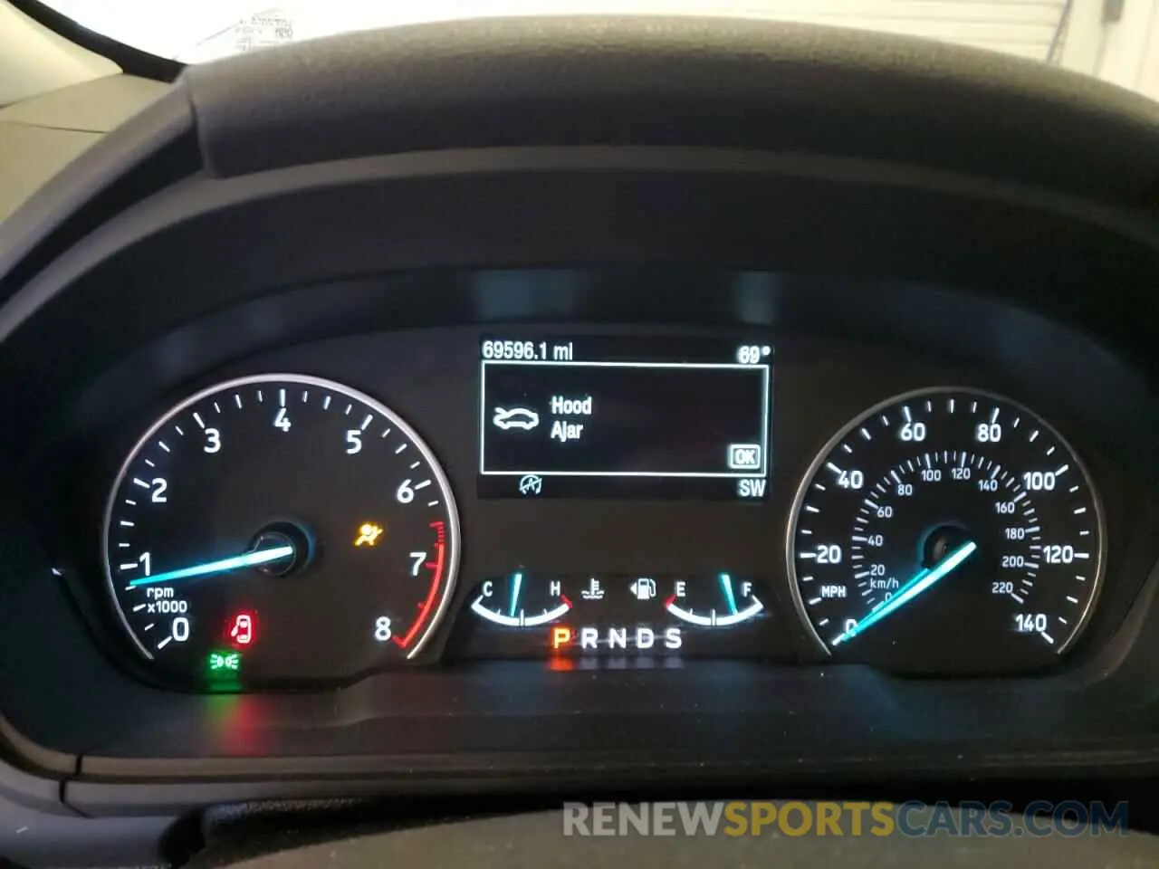 9 fotografías del automóvil dañado MAJ6S3GL3LC347689 FORD ECOSPORT 2020