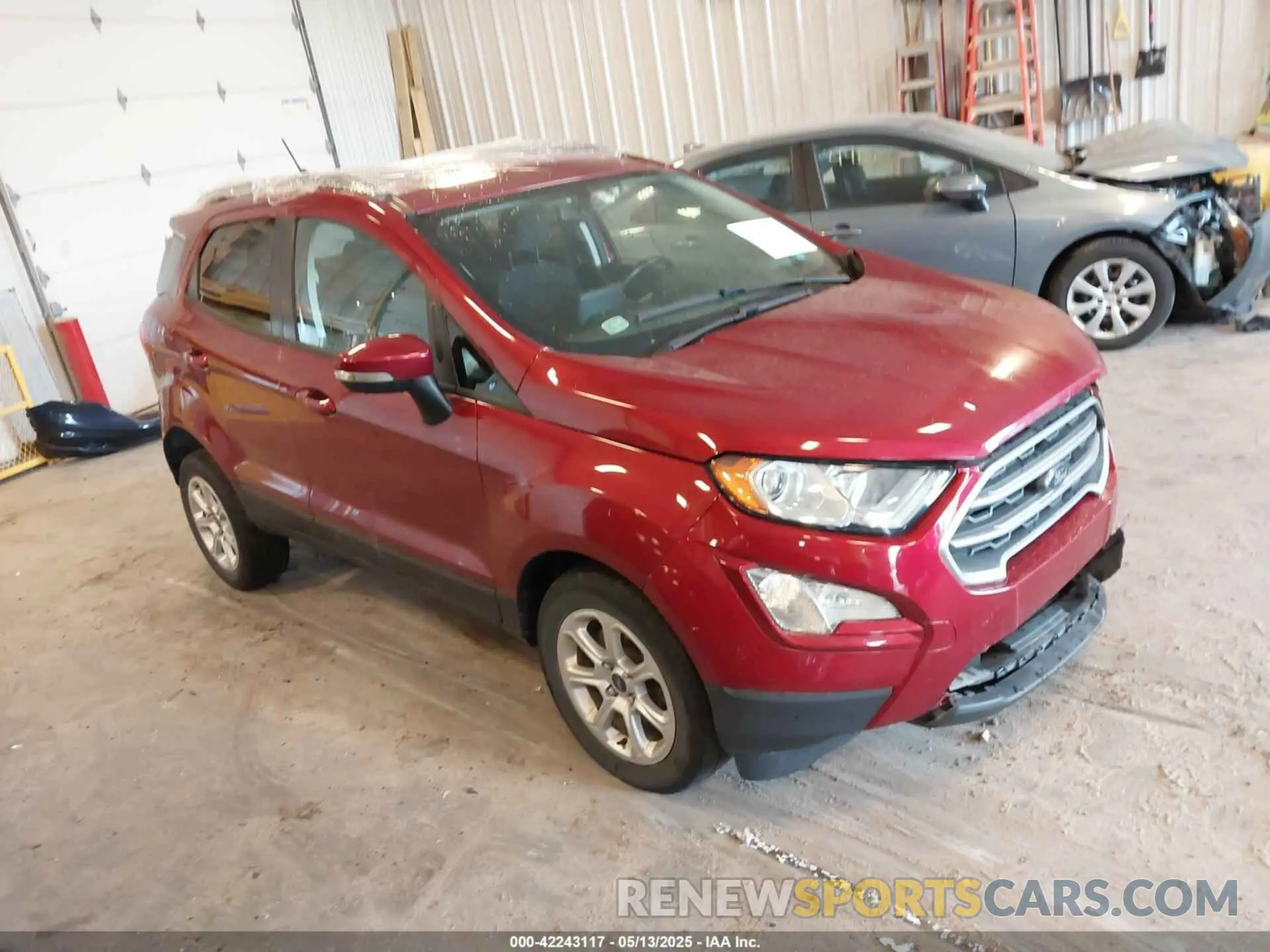 1 fotografías del automóvil dañado MAJ6S3GL3LC352424 FORD ECOSPORT 2020