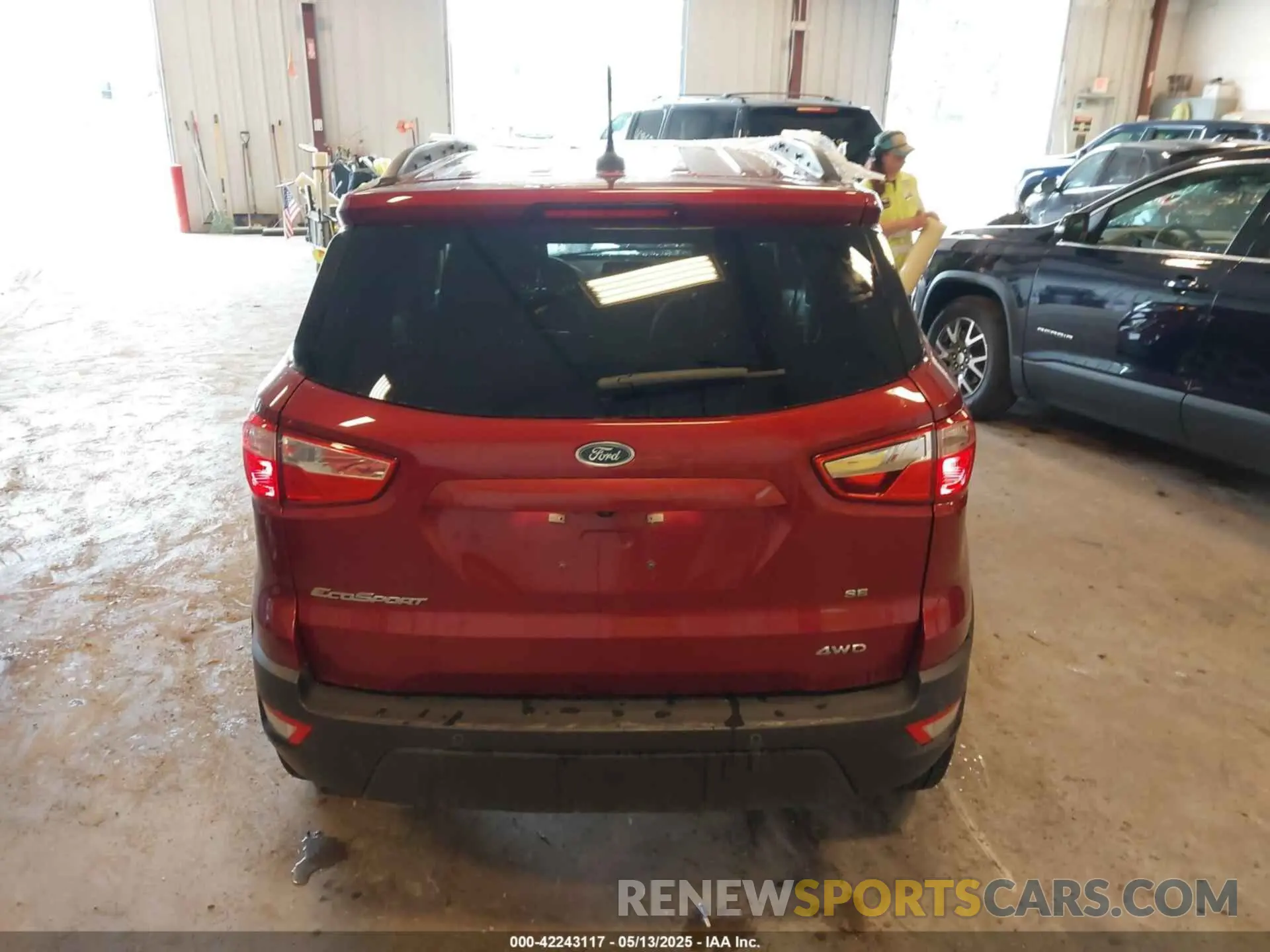 16 fotografías del automóvil dañado MAJ6S3GL3LC352424 FORD ECOSPORT 2020