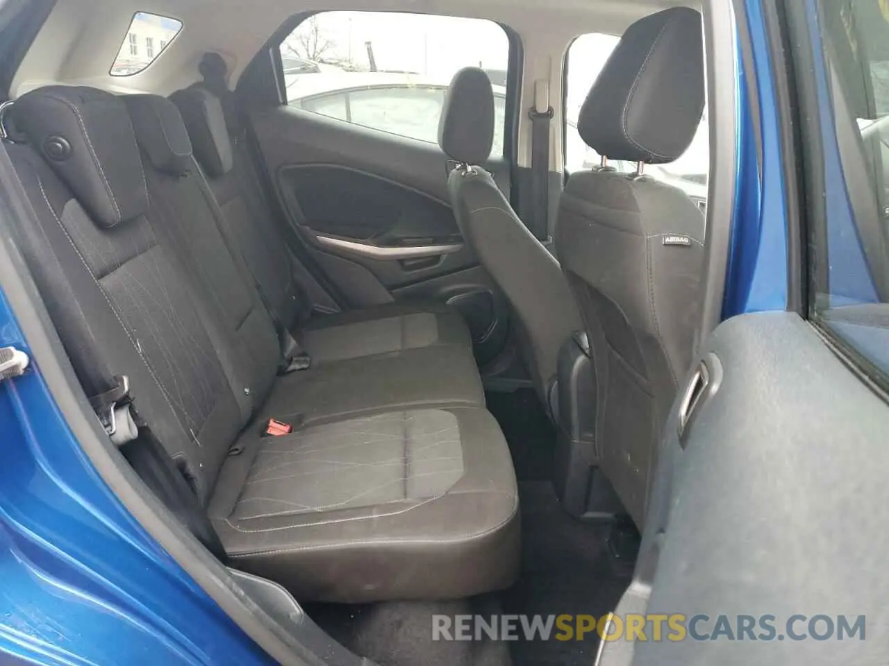 12 fotografías del automóvil dañado MAJ6S3GL3LC353590 FORD ECOSPORT 2020