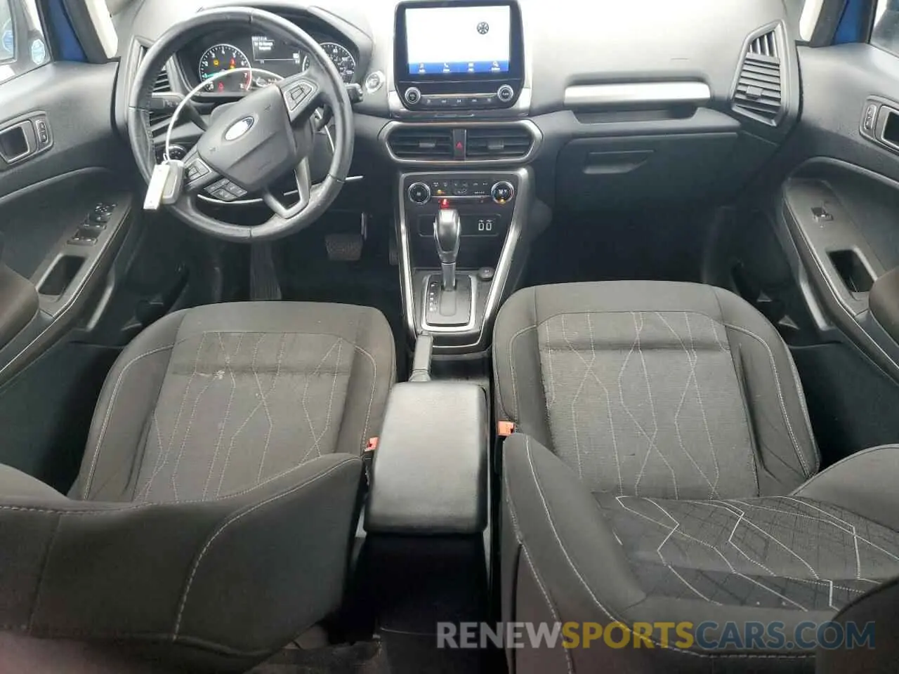 8 fotografías del automóvil dañado MAJ6S3GL3LC353590 FORD ECOSPORT 2020