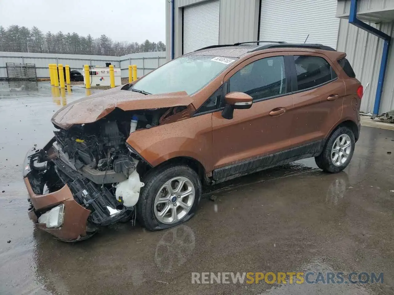 1 fotografías del automóvil dañado MAJ6S3GL3LC389036 FORD ECOSPORT 2020