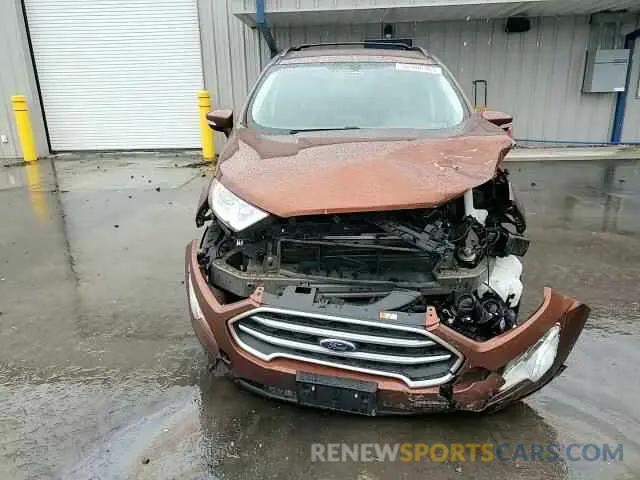11 fotografías del automóvil dañado MAJ6S3GL3LC389036 FORD ECOSPORT 2020