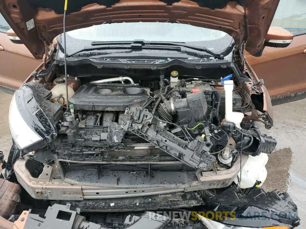 14 fotografías del automóvil dañado MAJ6S3GL3LC389036 FORD ECOSPORT 2020