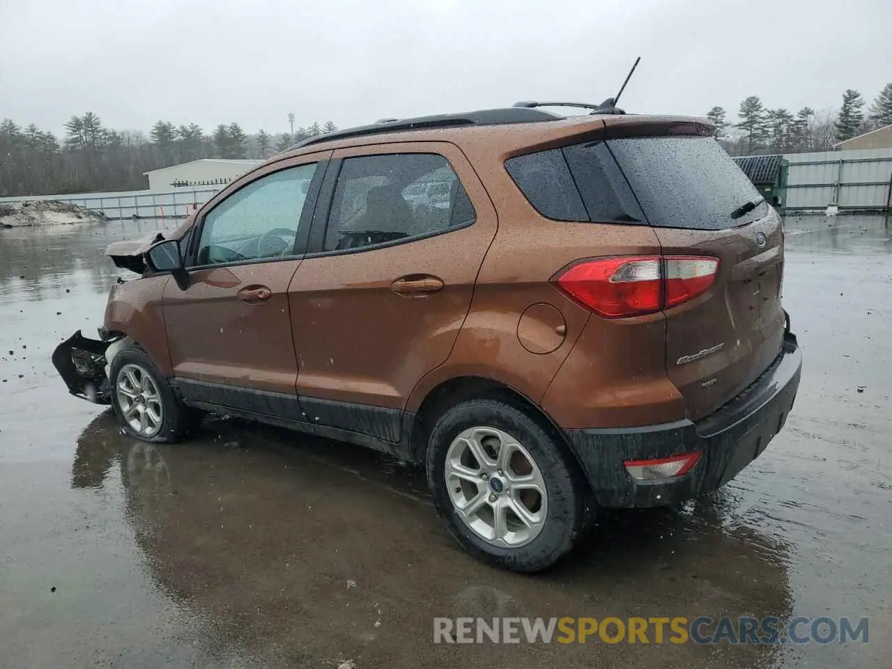 2 fotografías del automóvil dañado MAJ6S3GL3LC389036 FORD ECOSPORT 2020