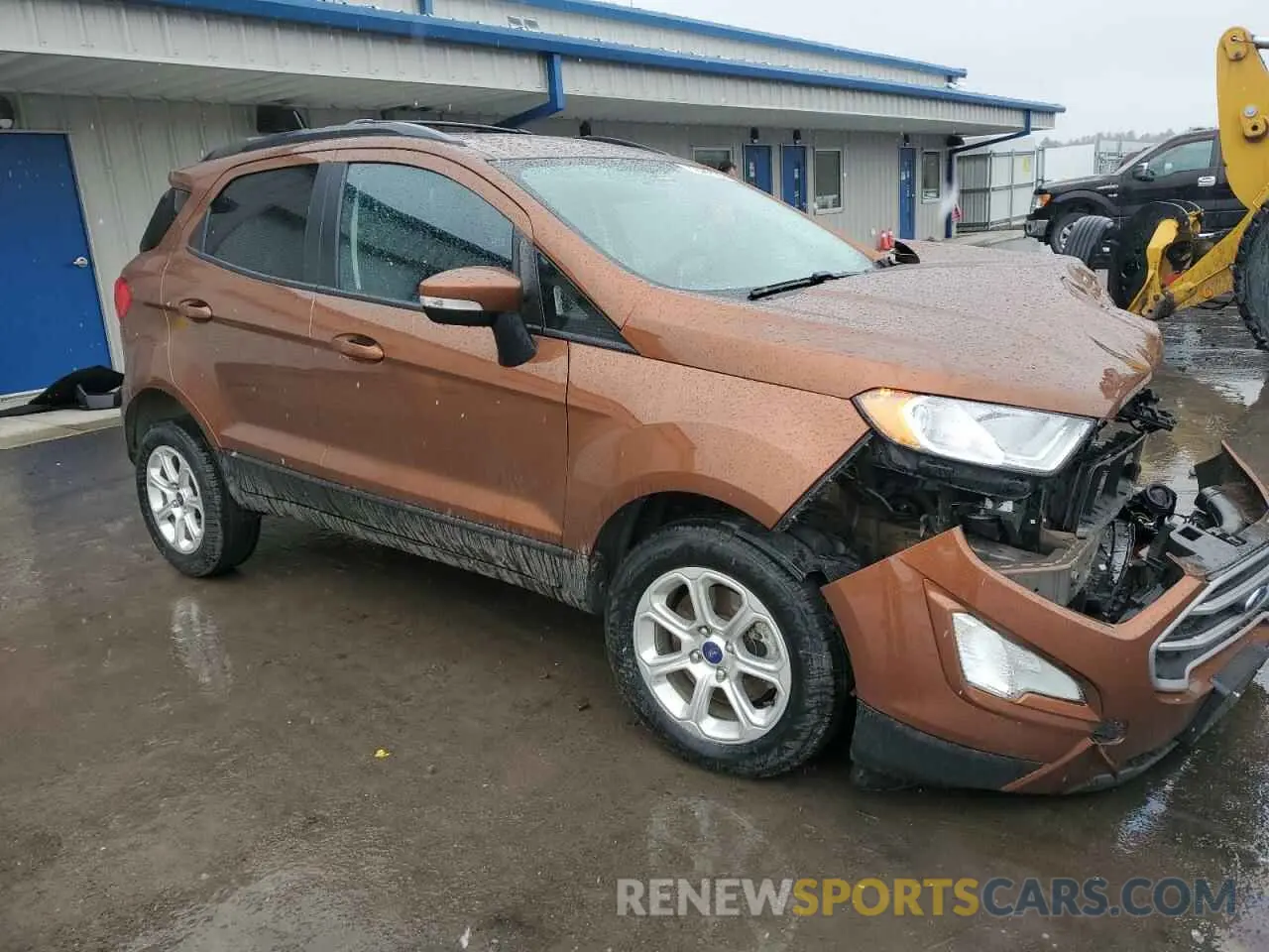 4 fotografías del automóvil dañado MAJ6S3GL3LC389036 FORD ECOSPORT 2020