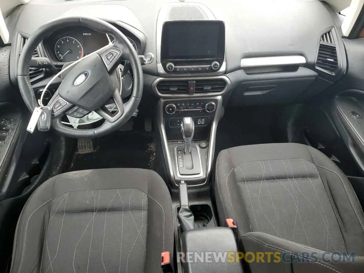 8 fotografías del automóvil dañado MAJ6S3GL3LC389036 FORD ECOSPORT 2020