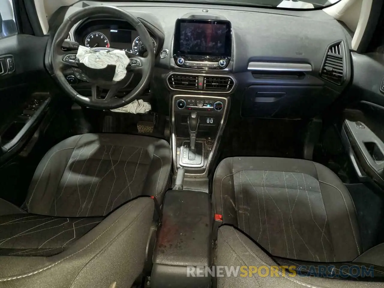 8 fotografías del automóvil dañado MAJ6S3GL4LC390244 FORD ECOSPORT 2020