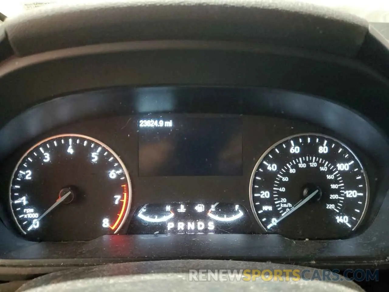 9 fotografías del automóvil dañado MAJ6S3GL4LC390244 FORD ECOSPORT 2020