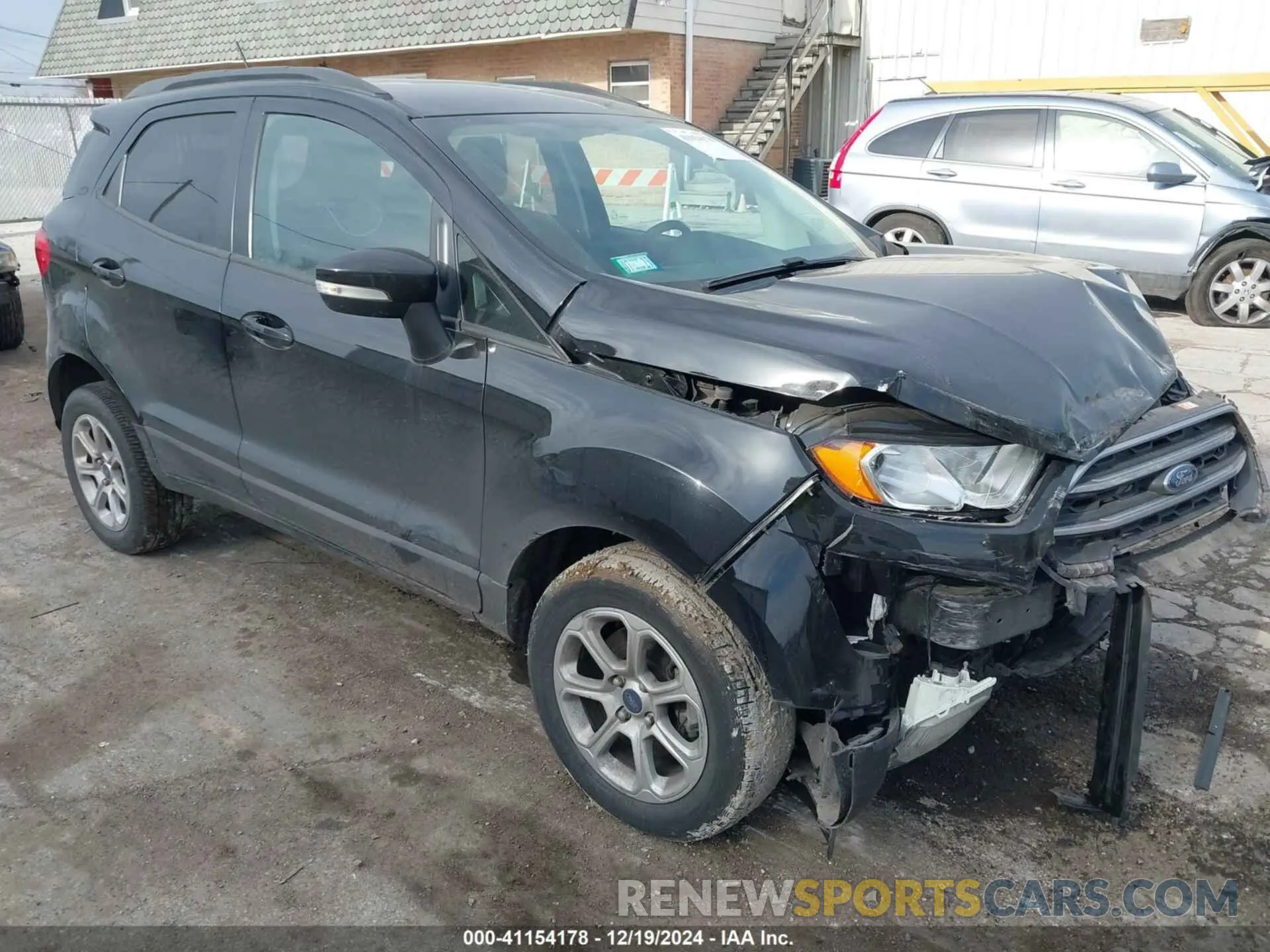 1 fotografías del automóvil dañado MAJ6S3GL5LC311521 FORD ECOSPORT 2020