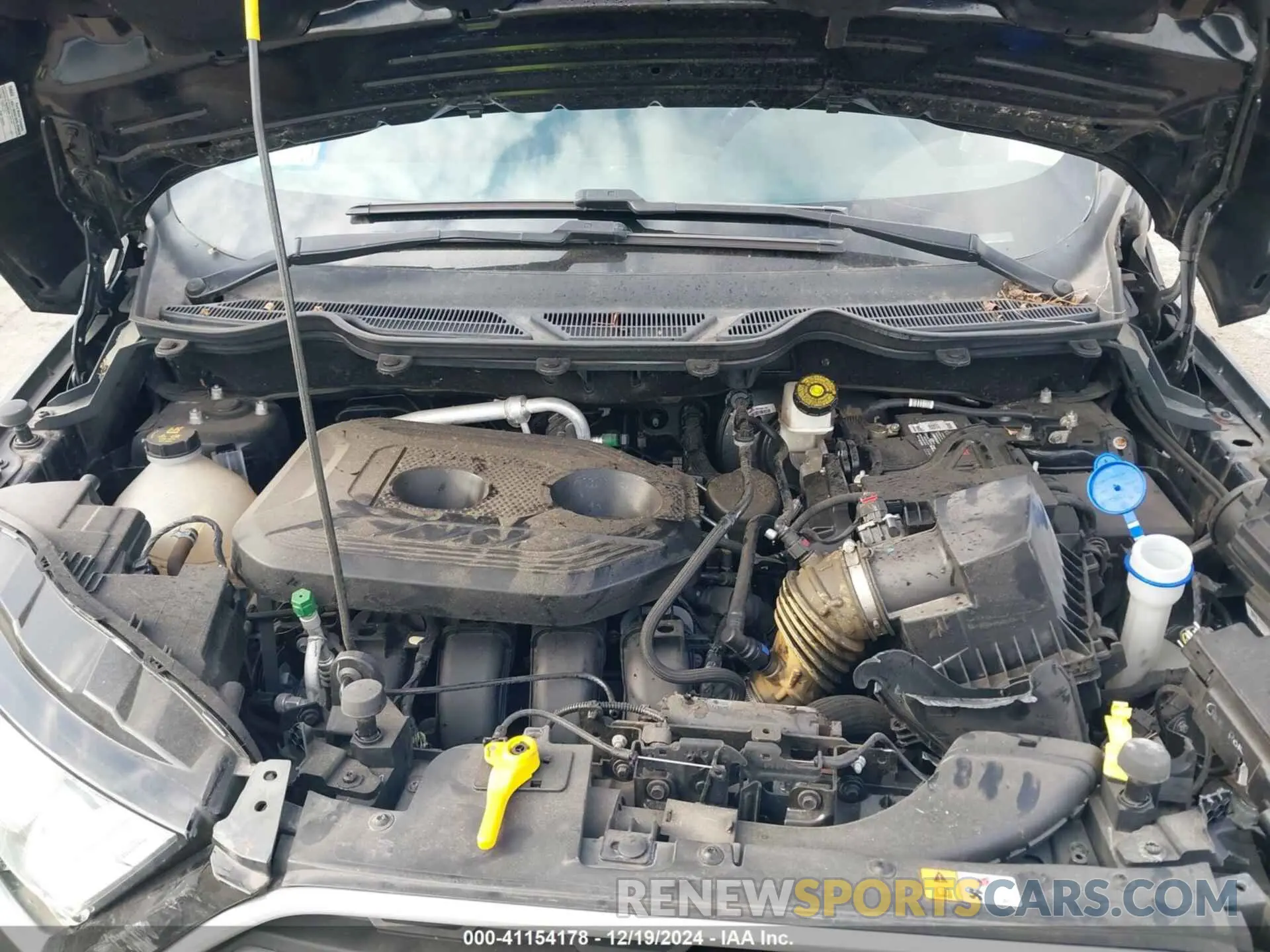10 fotografías del automóvil dañado MAJ6S3GL5LC311521 FORD ECOSPORT 2020