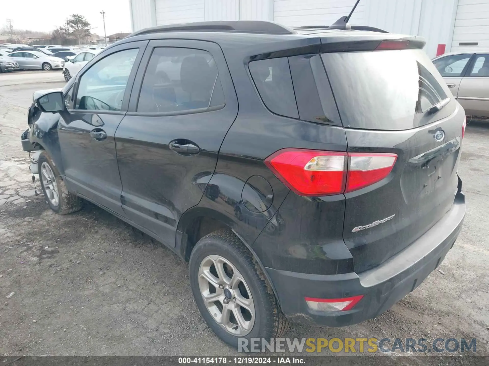 3 fotografías del automóvil dañado MAJ6S3GL5LC311521 FORD ECOSPORT 2020