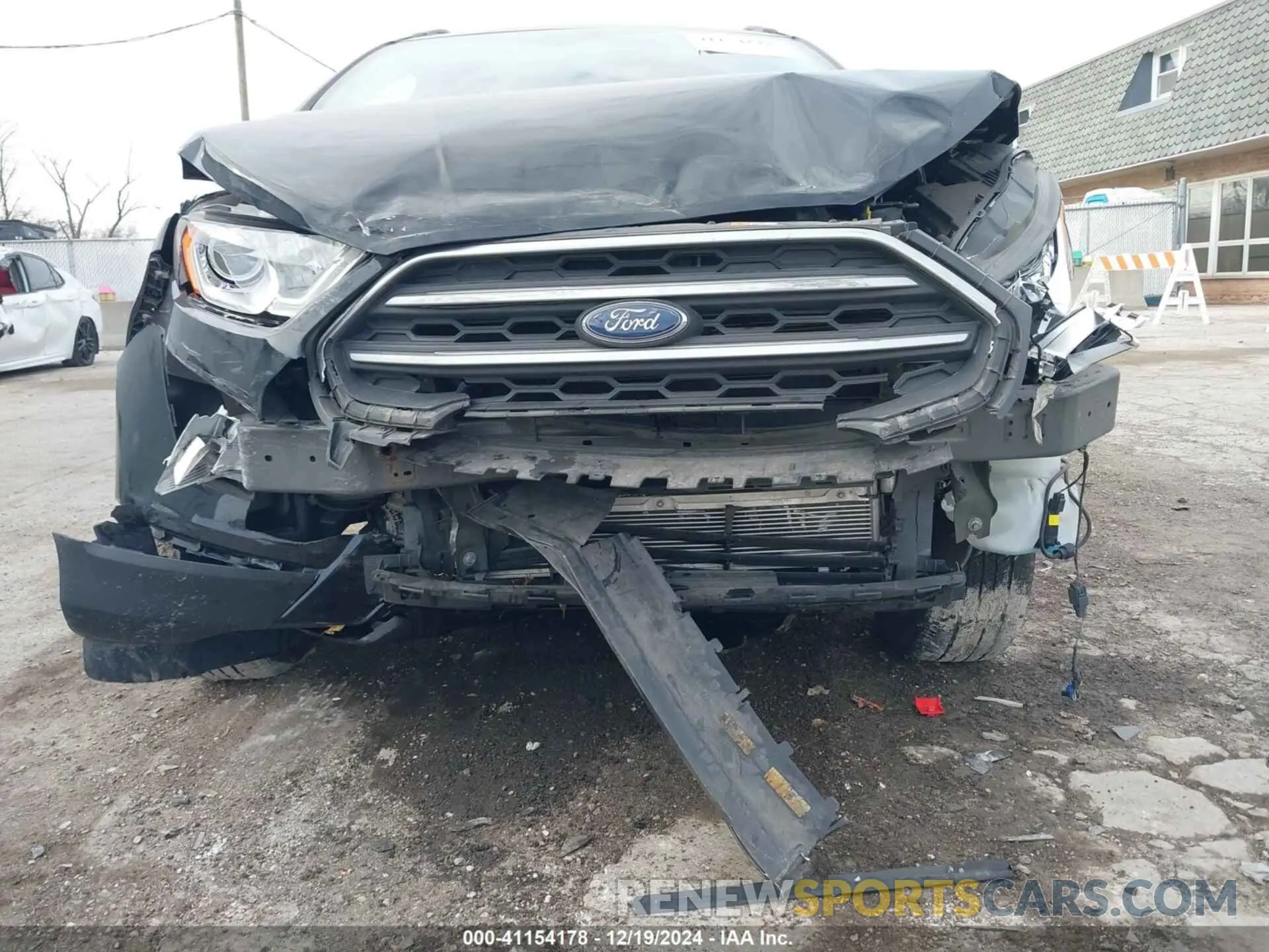 6 fotografías del automóvil dañado MAJ6S3GL5LC311521 FORD ECOSPORT 2020