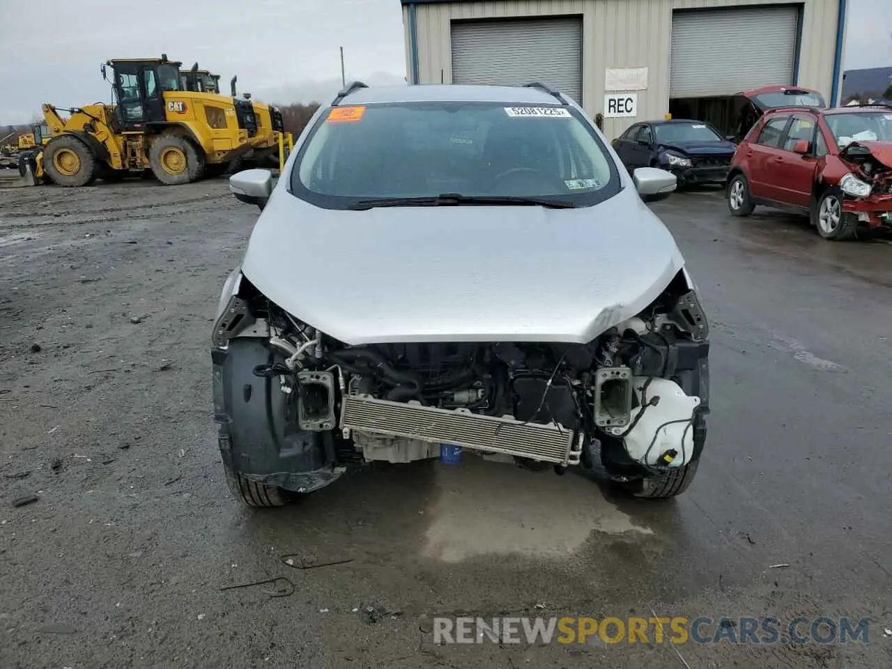 5 fotografías del automóvil dañado MAJ6S3GL5LC311955 FORD ECOSPORT 2020