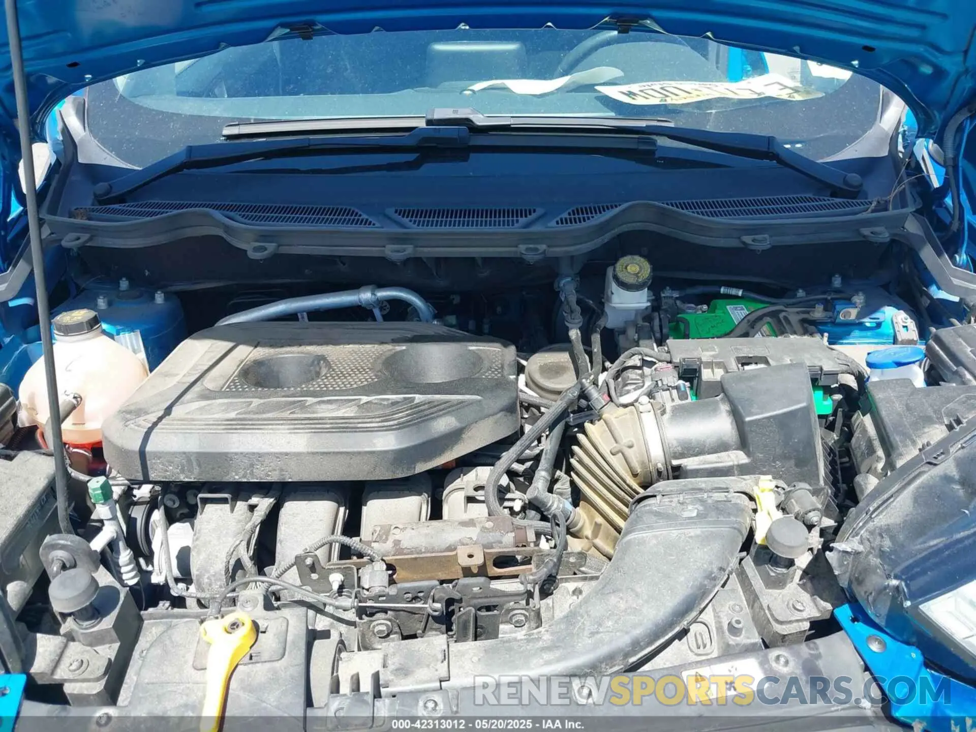 10 fotografías del automóvil dañado MAJ6S3GL5LC336693 FORD ECOSPORT 2020