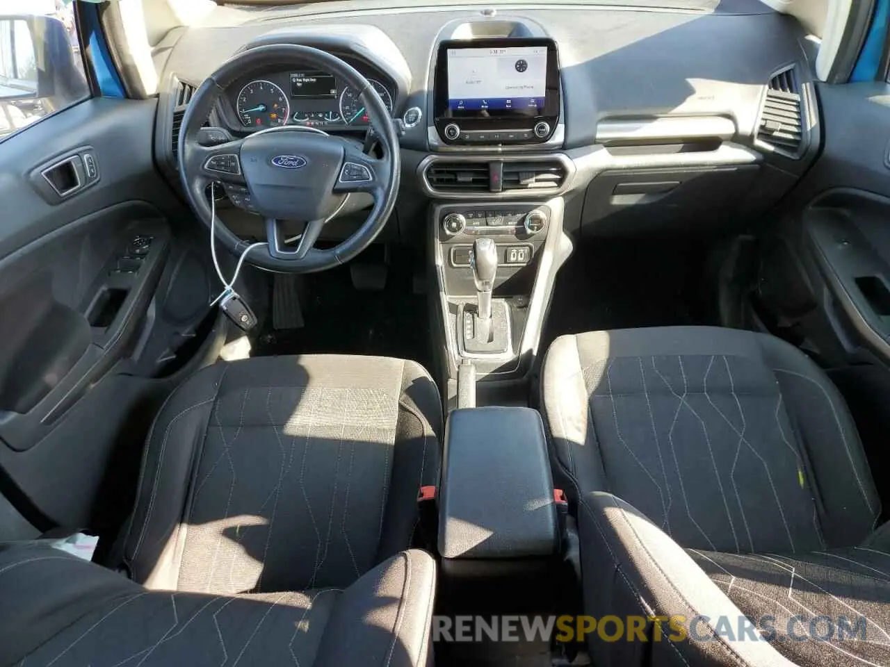 8 fotografías del automóvil dañado MAJ6S3GL5LC336709 FORD ECOSPORT 2020