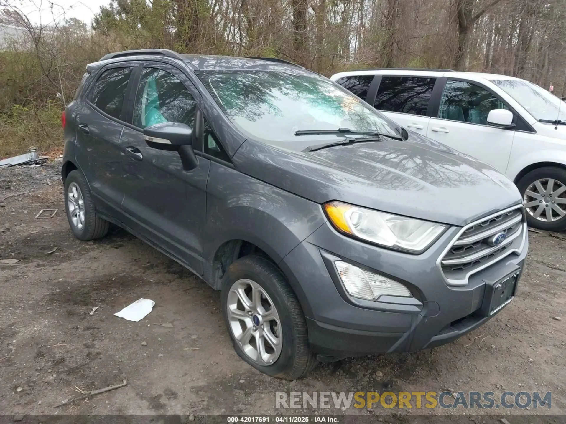 1 fotografías del automóvil dañado MAJ6S3GL5LC337987 FORD ECOSPORT 2020